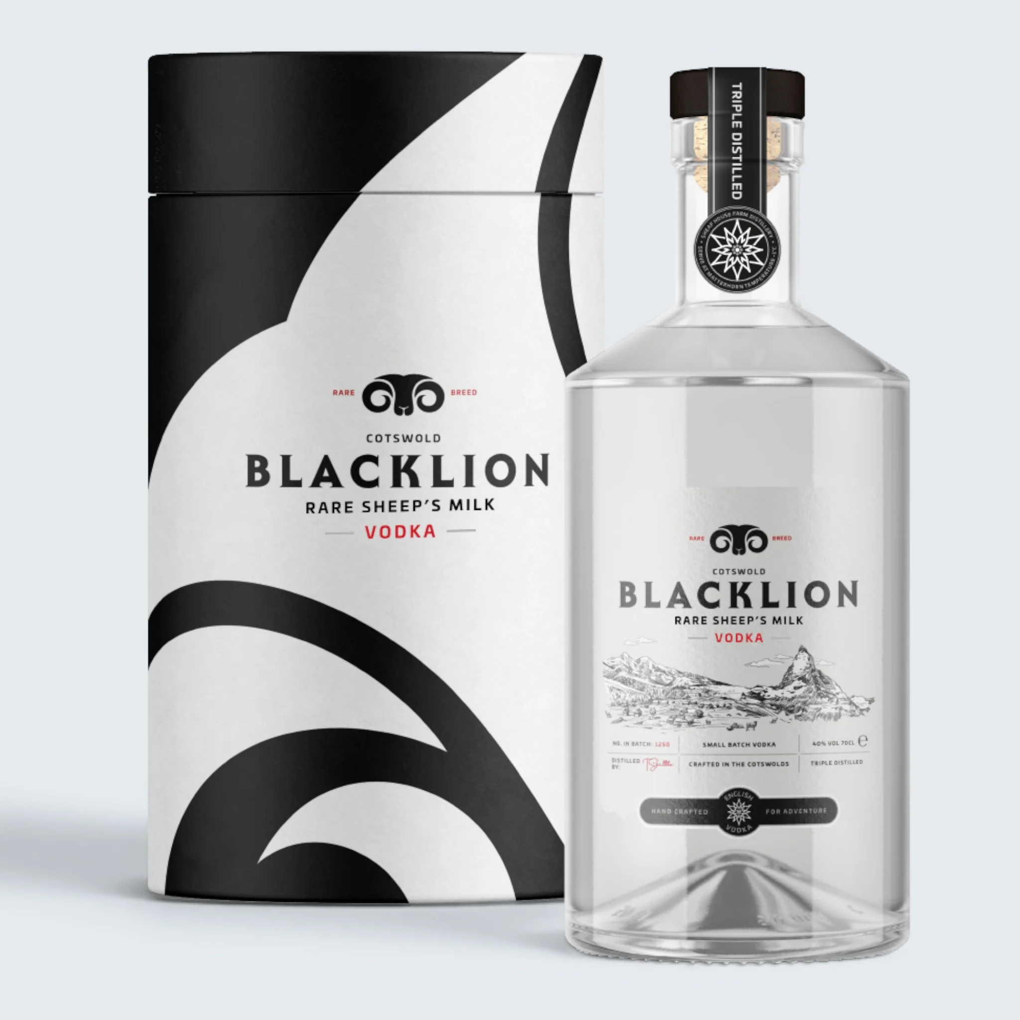Blacklion Sheeps Milk Vodka (750ml)
