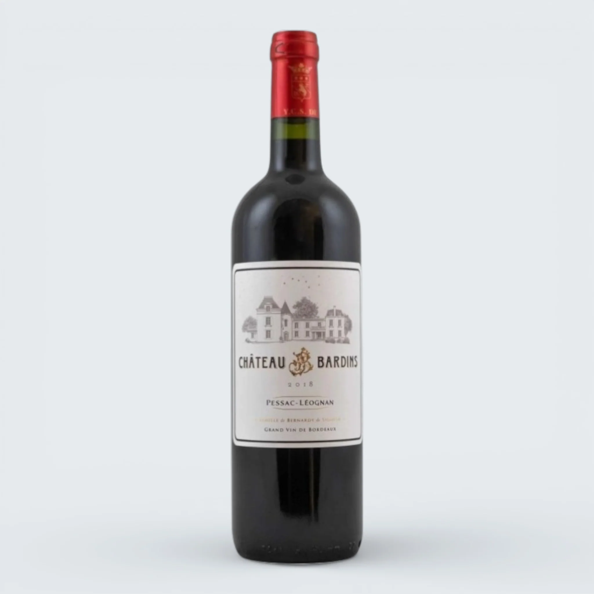 Chateau Bardins Pessac Leognan Rouge 2018 (750ml)