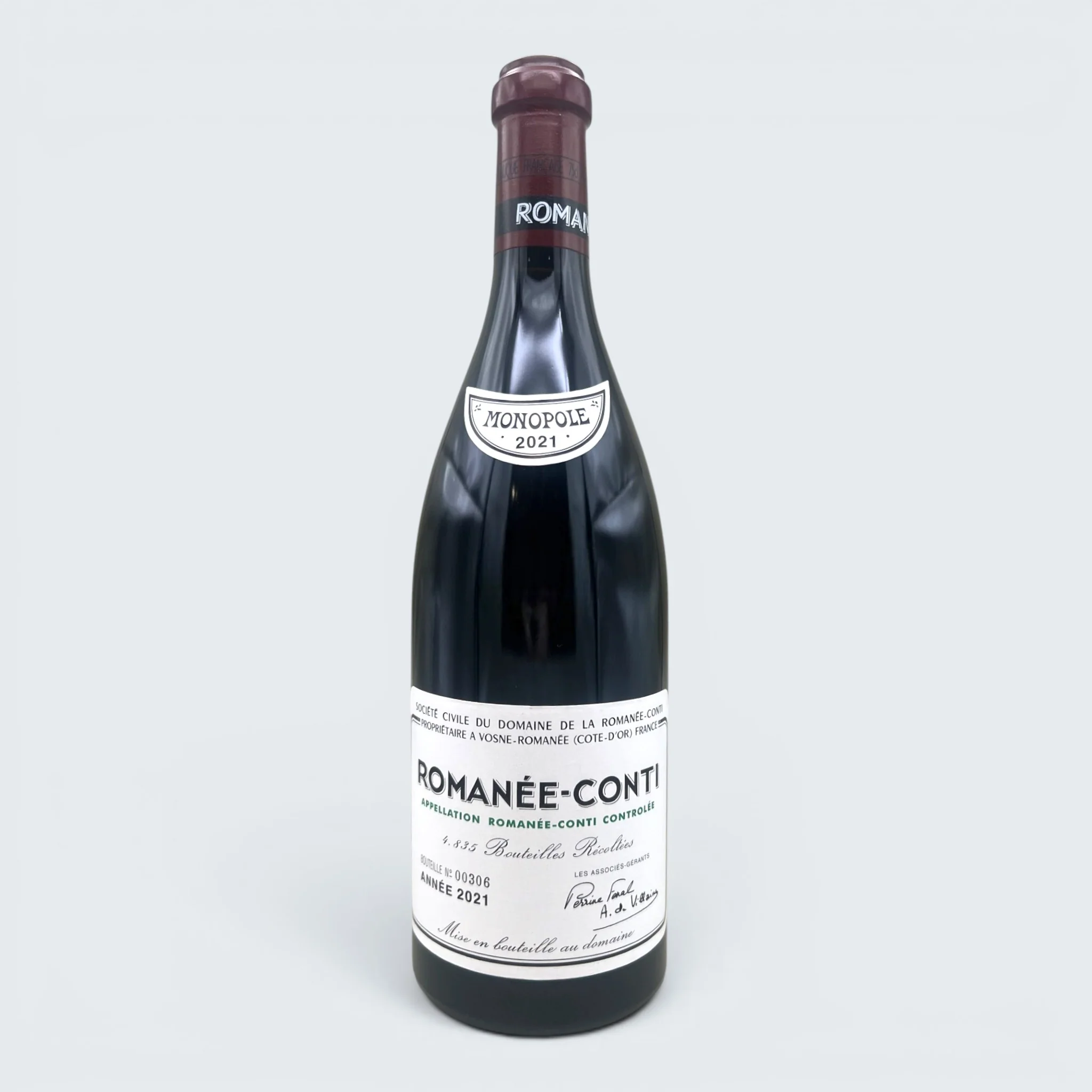 Domaine de la Romanee-Conti Romanee-Conti 2021 (750ml)