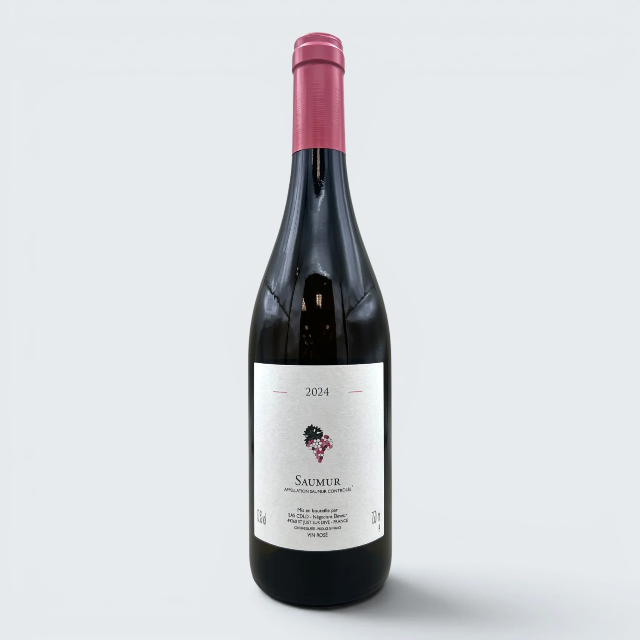 Domaine Guiberteau Les Moulins Chai de la Dive Rose Saumur 2024 (750ml)