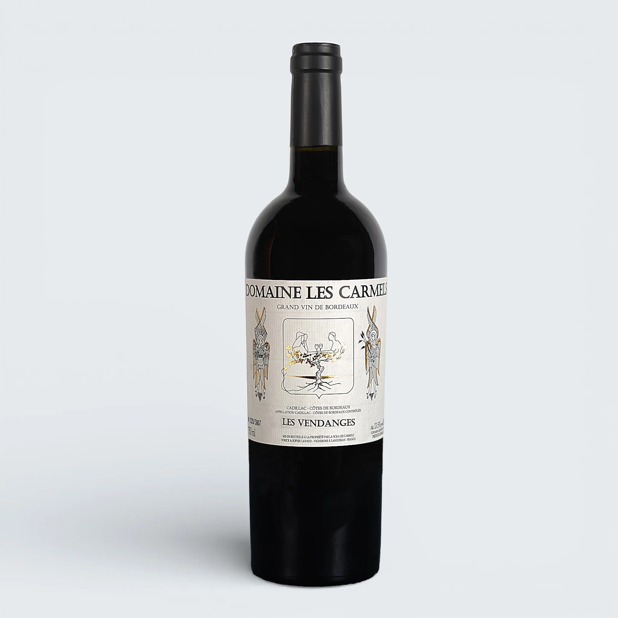 Domaine Les Carmels Vendanges Cadillac Cotes De Bordeaux 2020 (750ml)