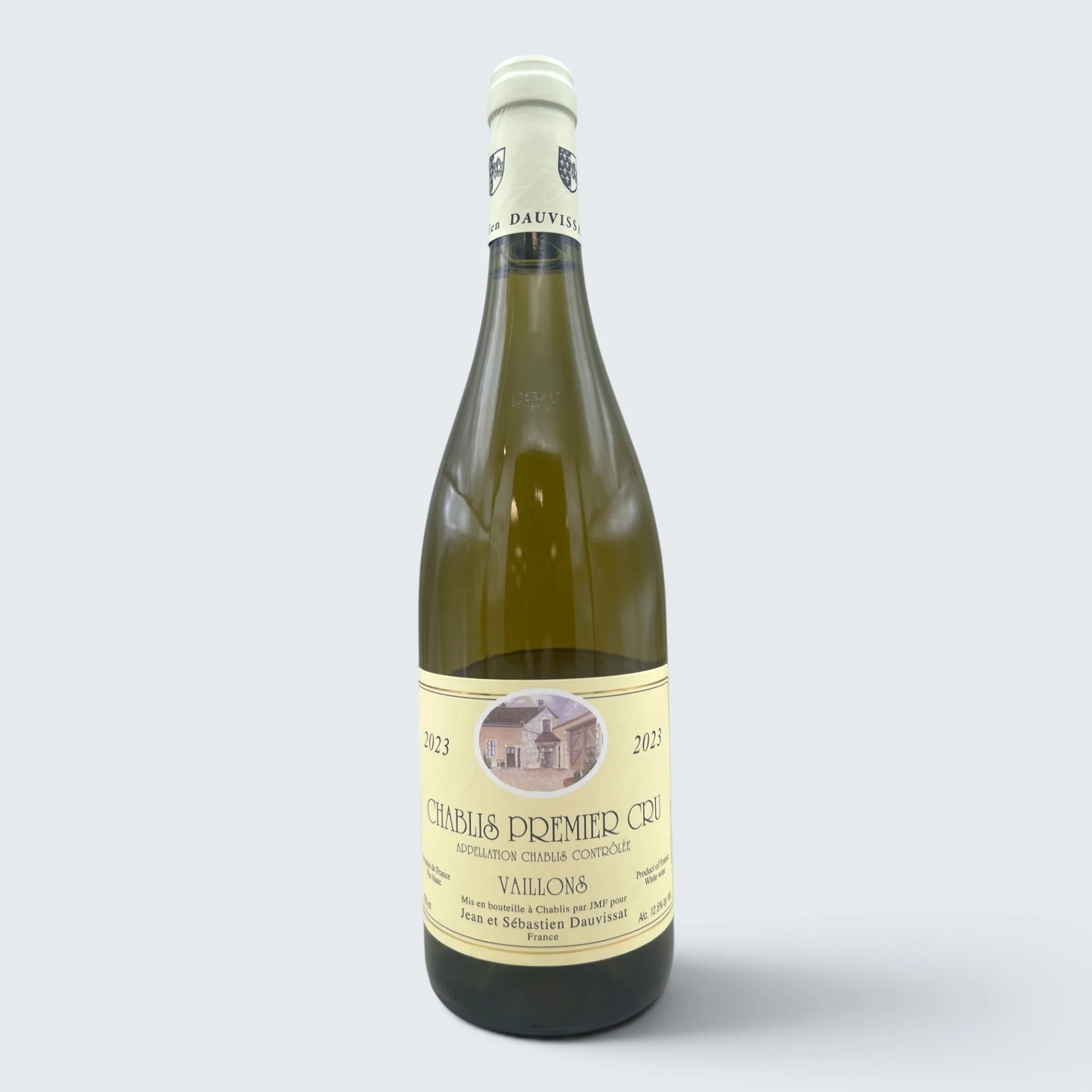 Domaine Jean et Sebastien Dauvissat Chablis 1er Cru Vaillons 2023 (750ml)