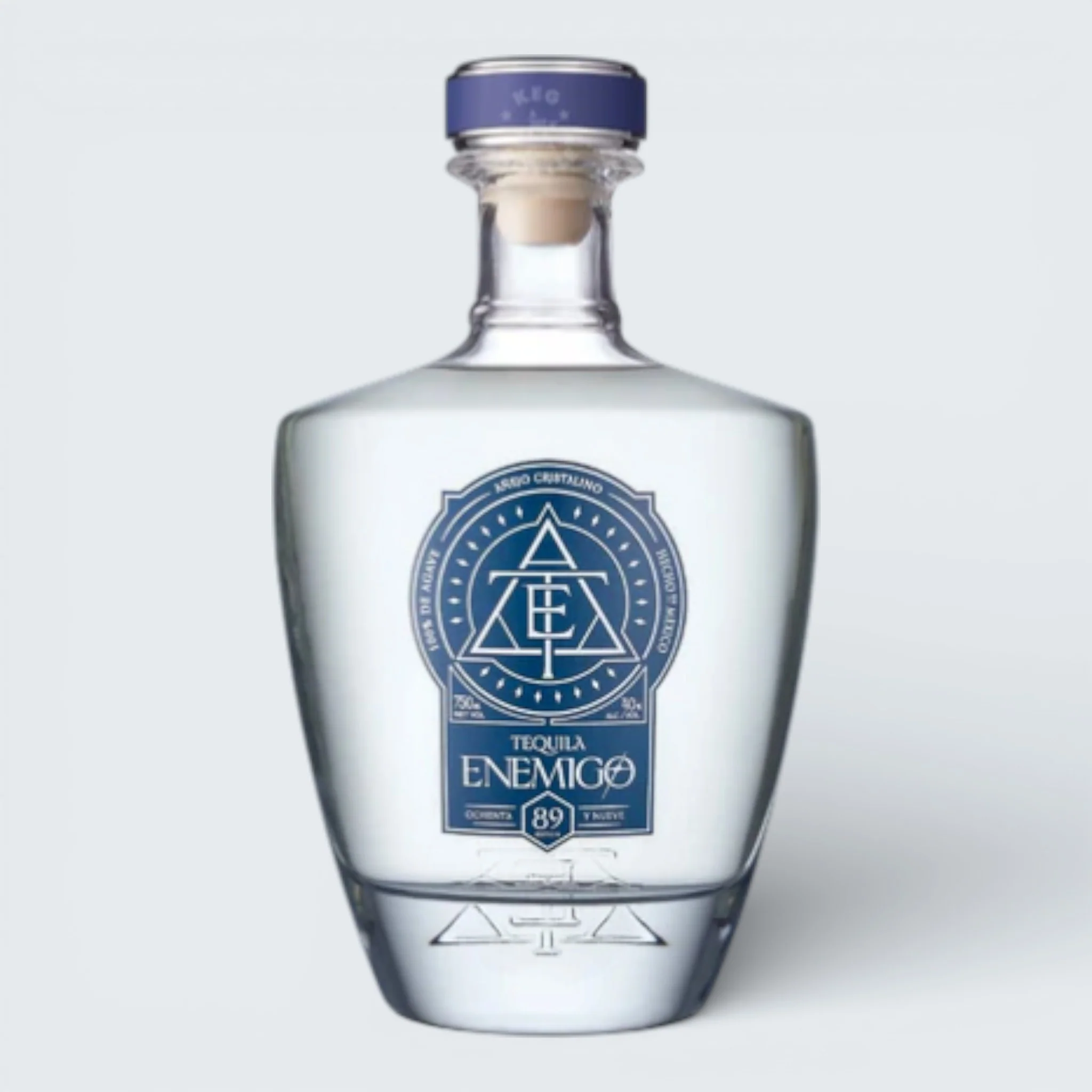 Enemigo 89 Anejo Cristalino Tequila (750ml)