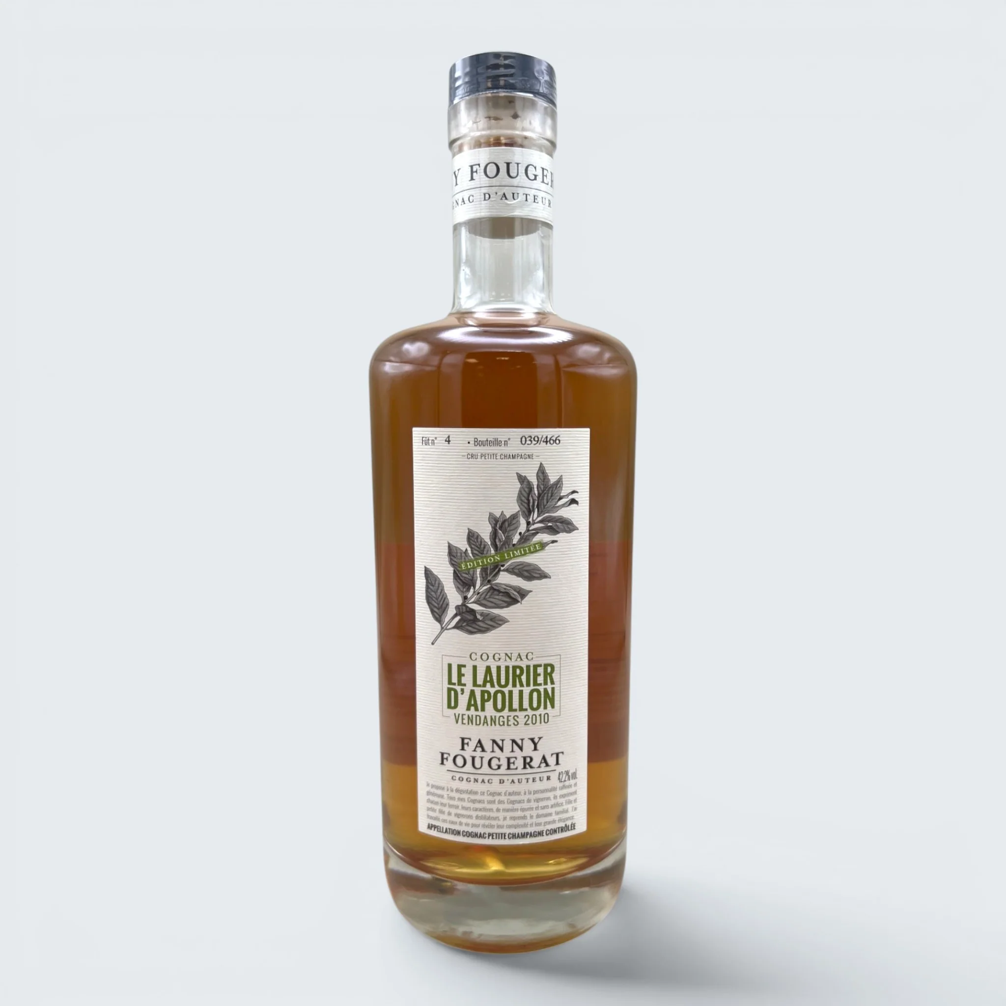 Fanny Fougerat Le Laurier D'Apollon Vendages 2010 Cognac (700ml)