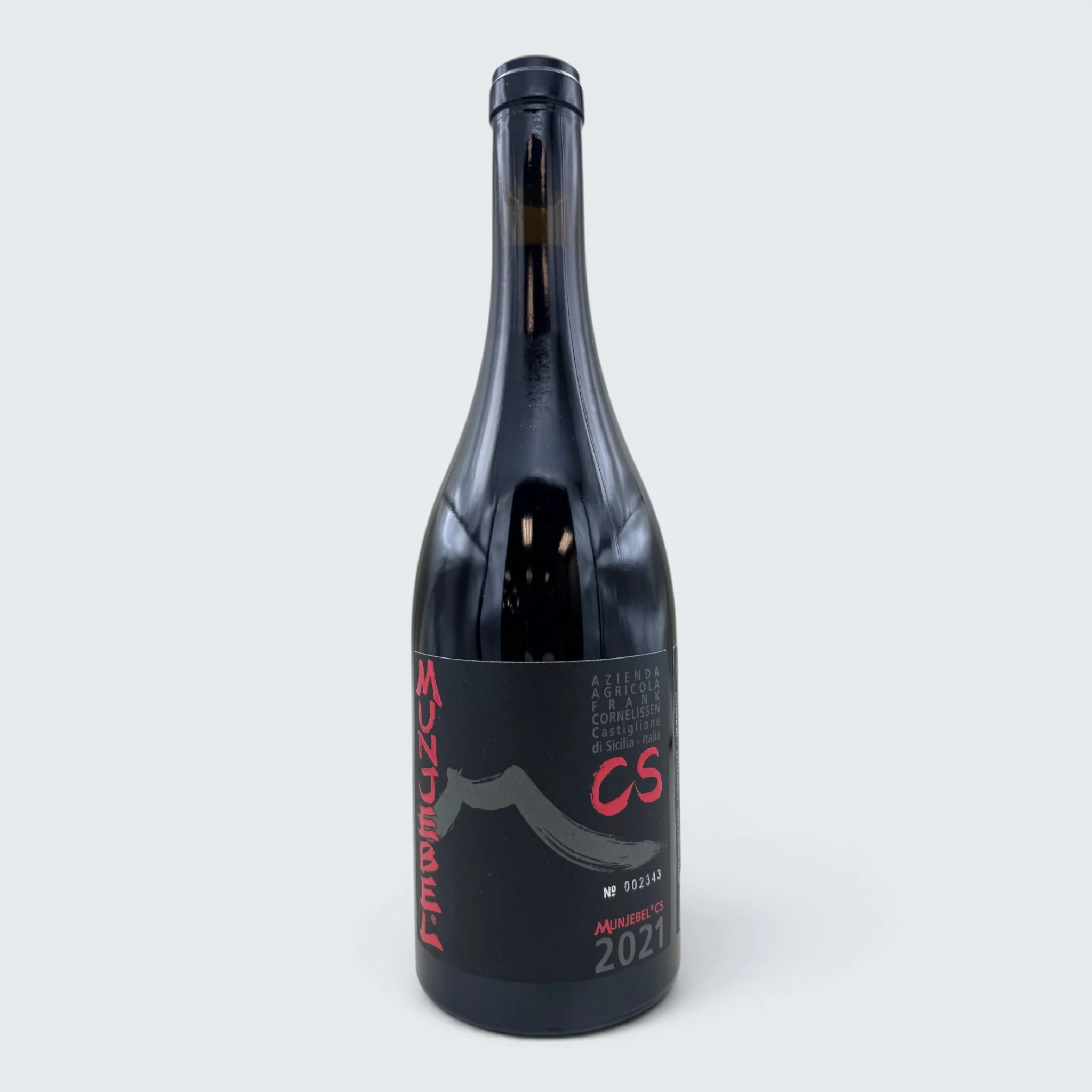 Frank Cornelissen Munjubel CS Rosso Terre Siciliane 2021 (750ml)