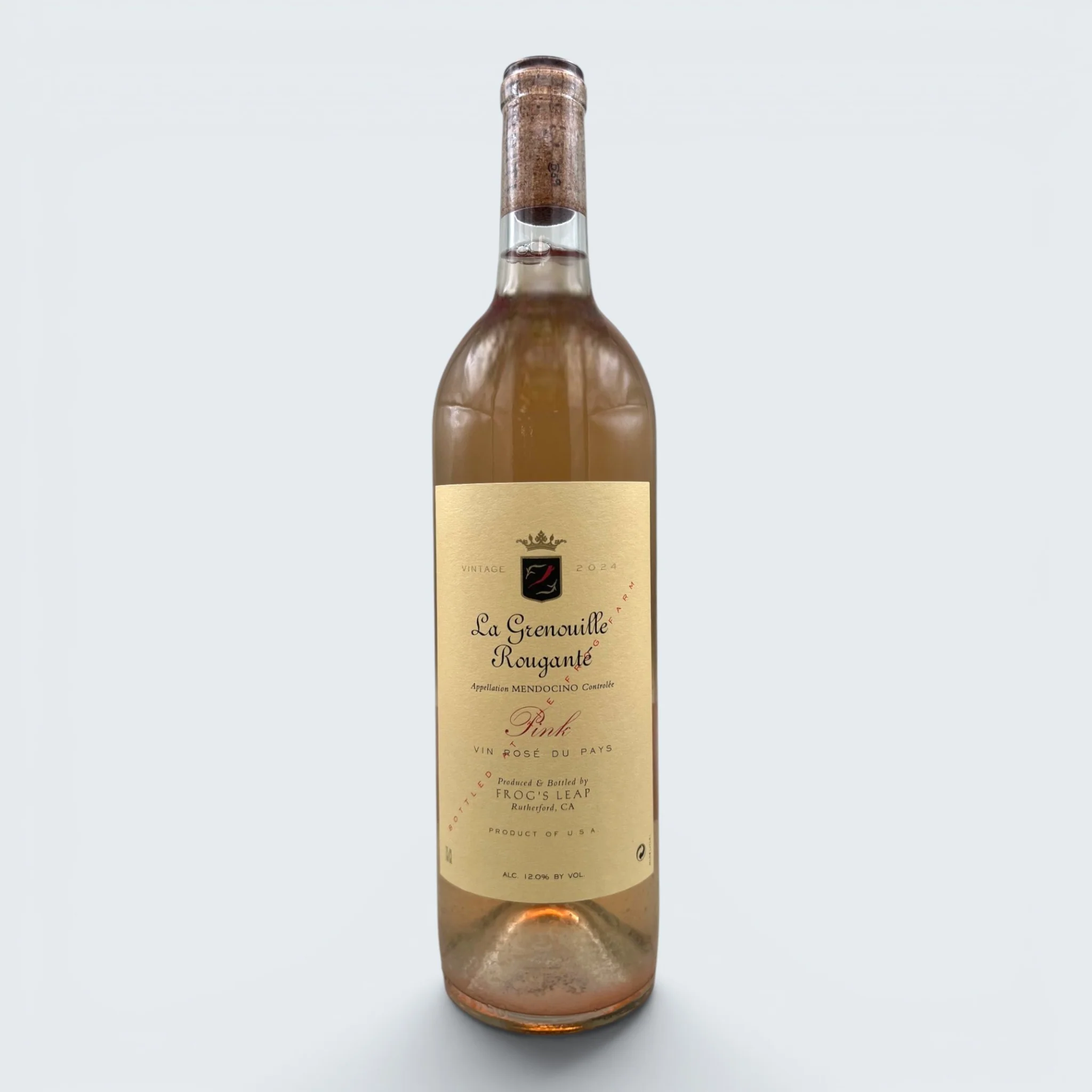 Frog's Leap La Grenouille Rougante Rose Mendocino County 2024 (750ml)