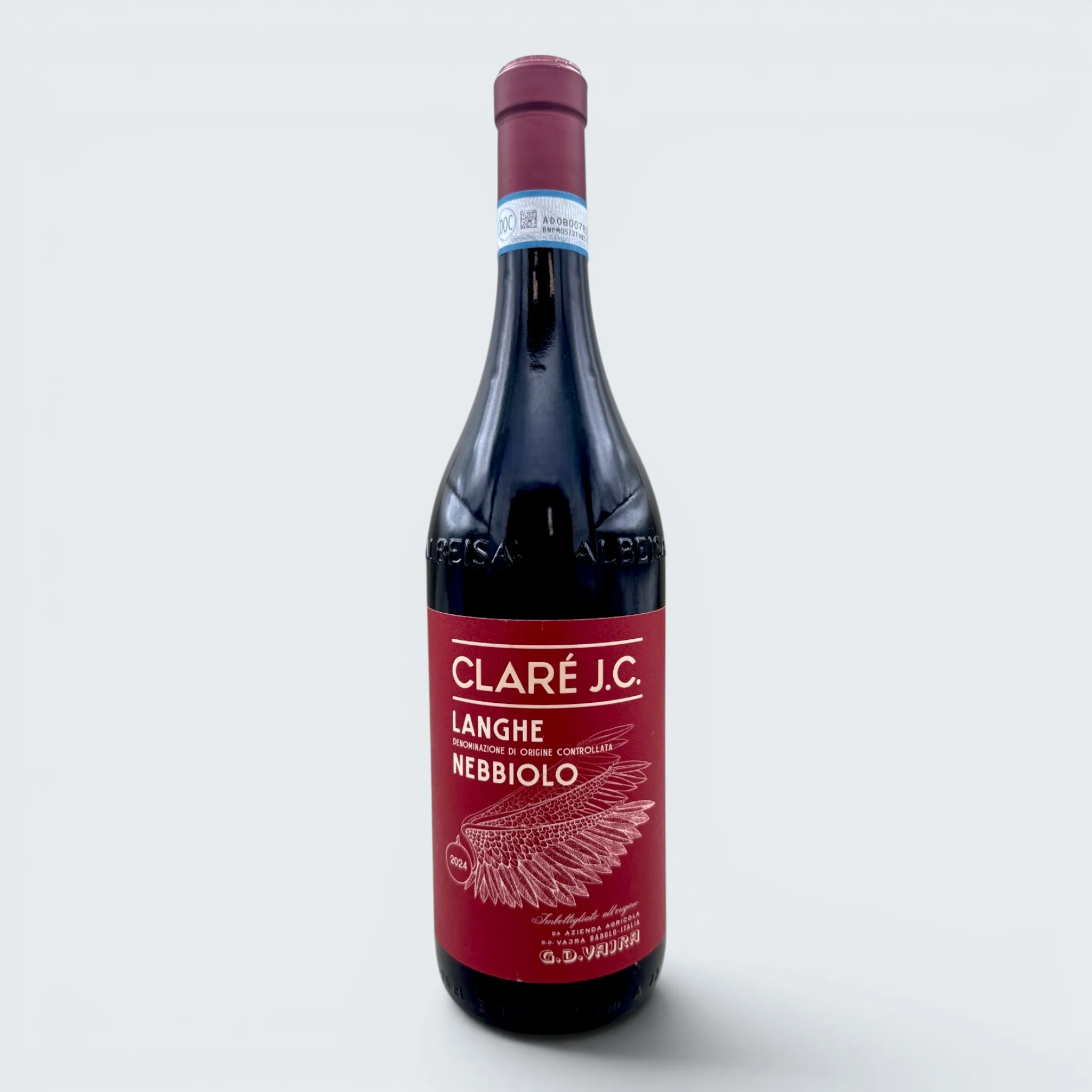 G.D. Vajra Clare J.C. Nebbiolo Langhe 2024 (750ml)
