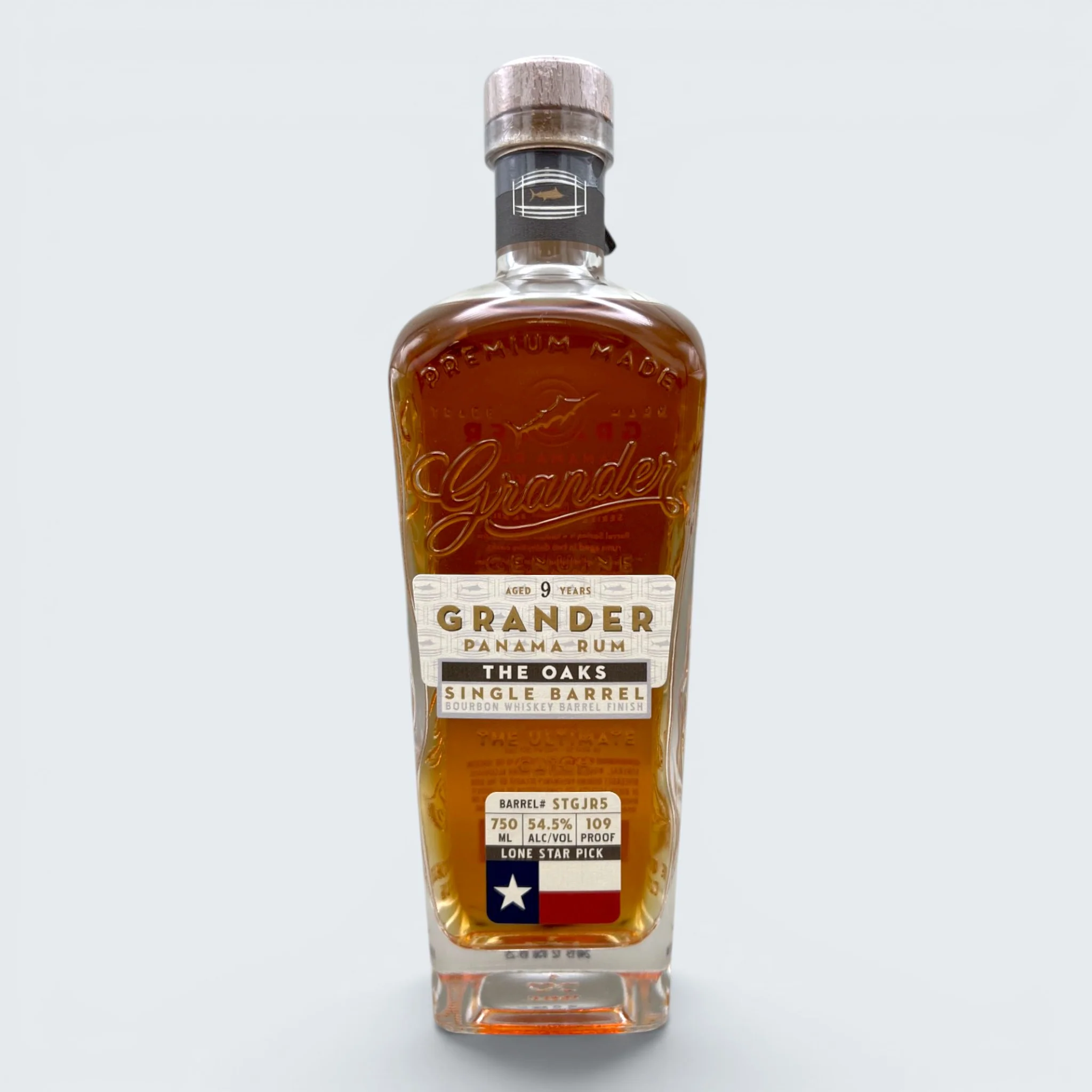 Grander The Oaks Single Barrel 9 Year Rum (750ml)