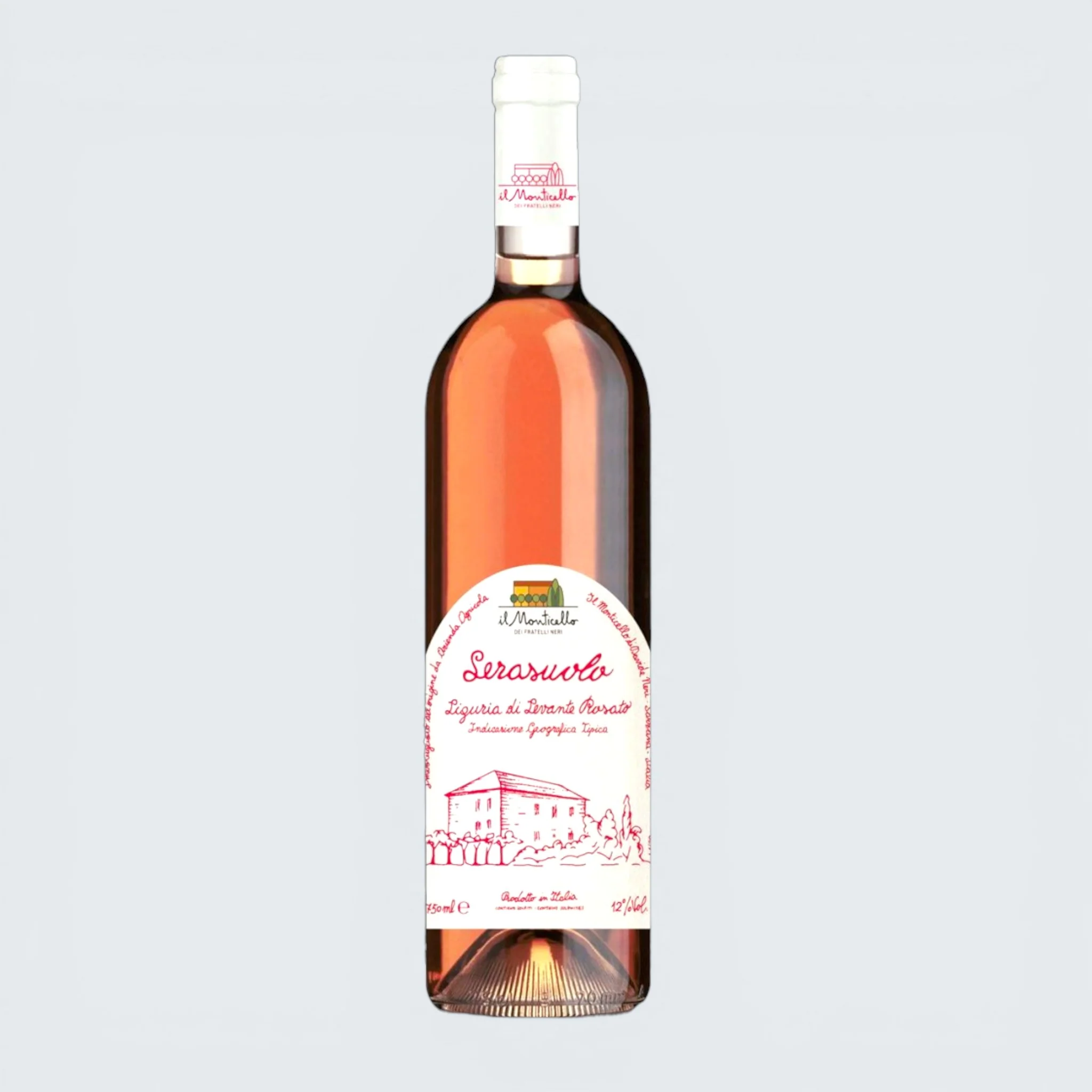 Il Monticello Serasuolo Rosato Liguria Di Levante 2023 (750ml)