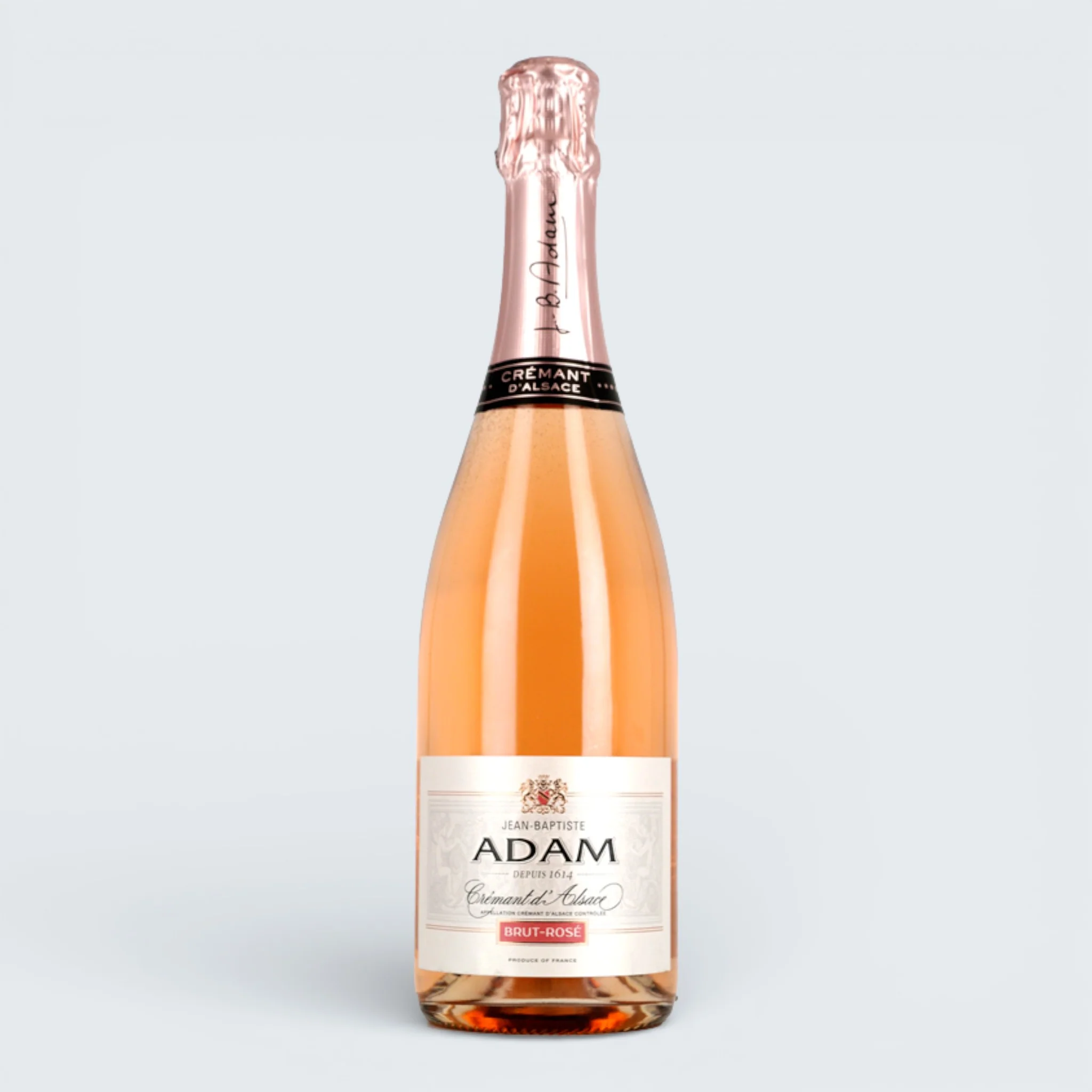 Jean-Baptiste Adam Brut Rose Cremant d' Alsace NV (750ml)