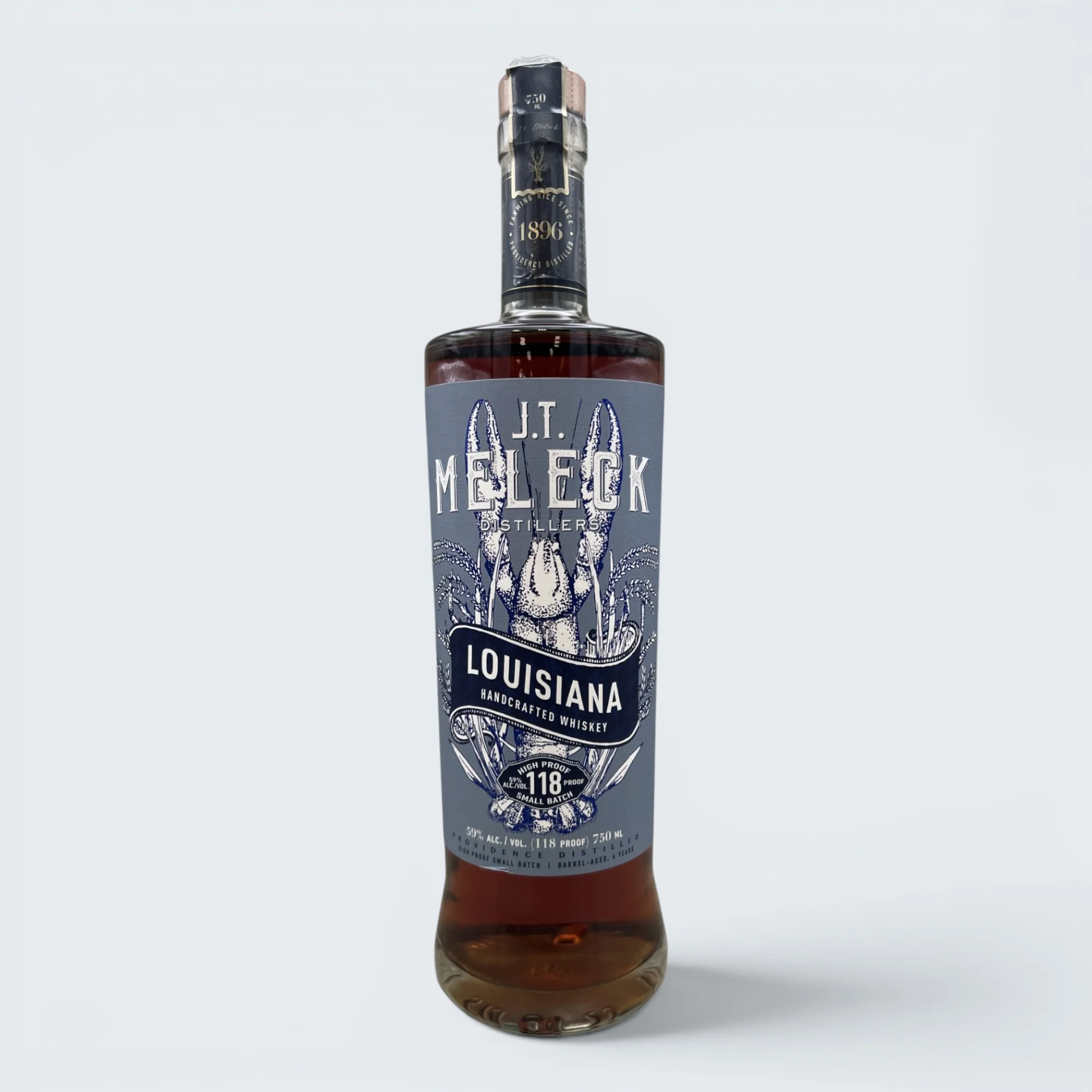 JT Meleck American Rice Whiskey High Proof (750ml)