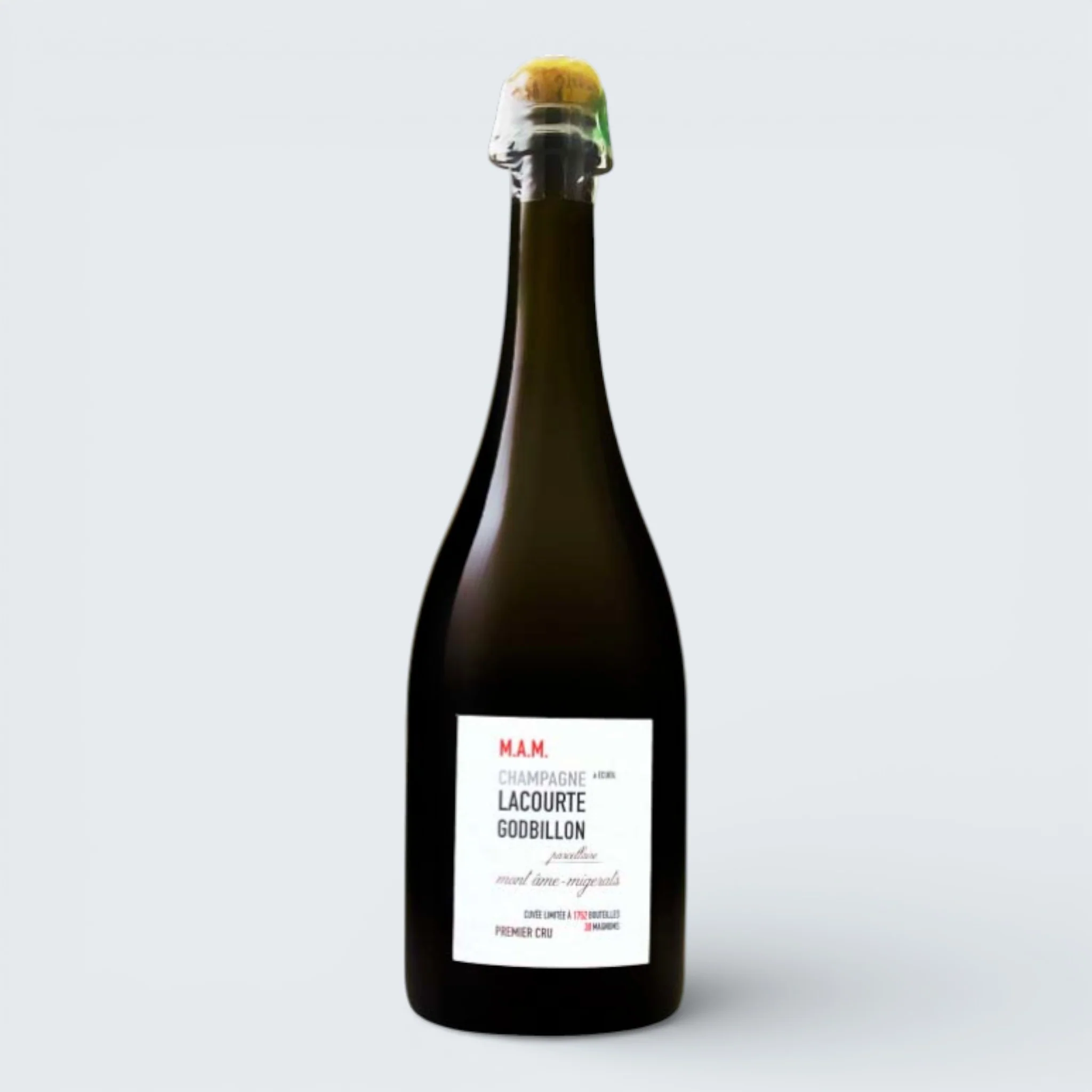 Lacourte Godbillon Mont Ame Migerats 1er Cru Extra Brut 2016 (750ml)