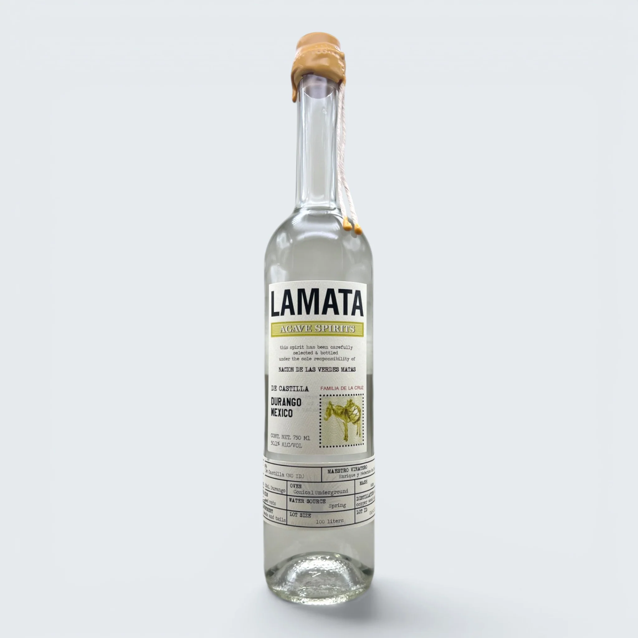 Lamata Destilado de Agave de Castilla Durango (750ml)