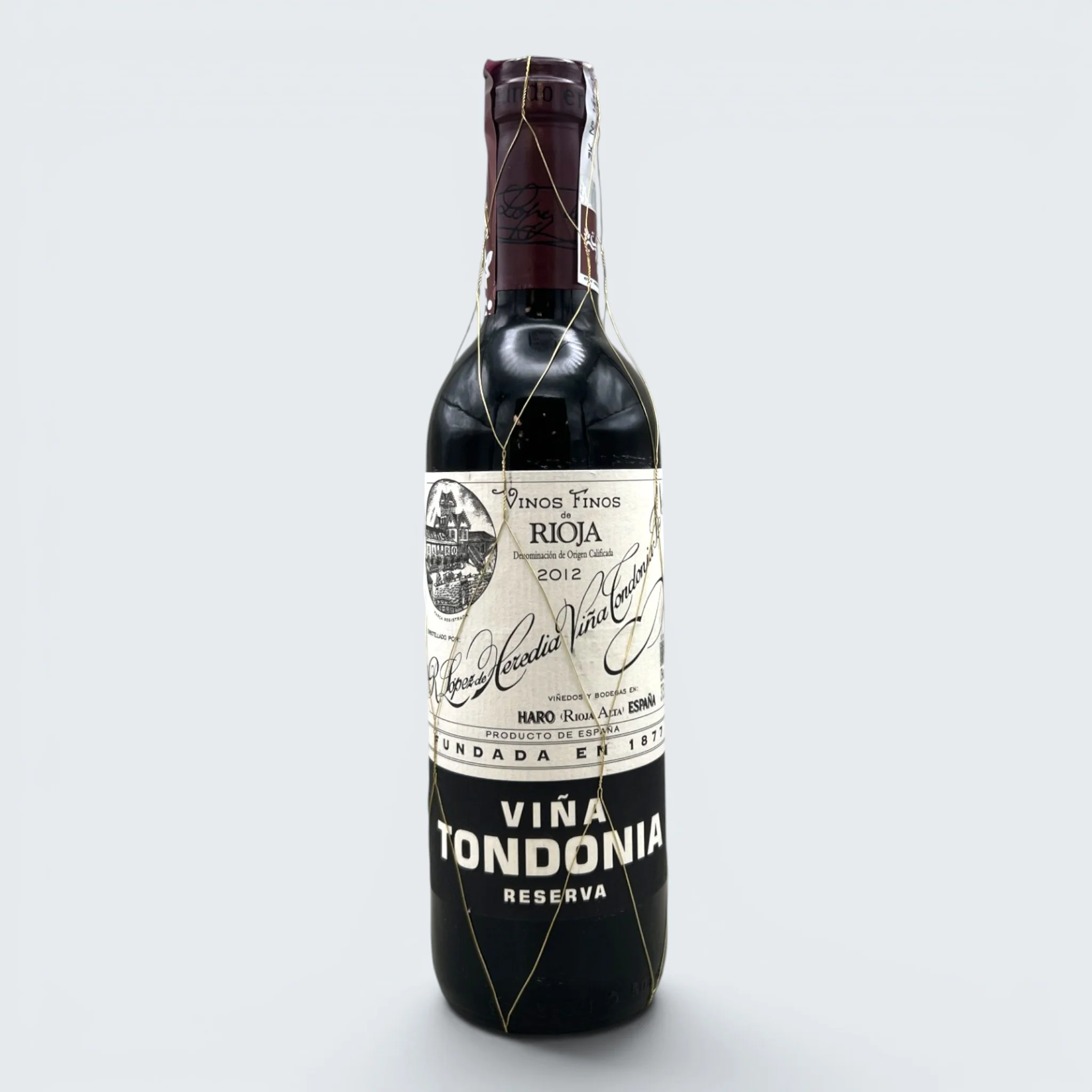 Lopez De Heredia Tondonia Reserva Rioja 2012 (375ml)