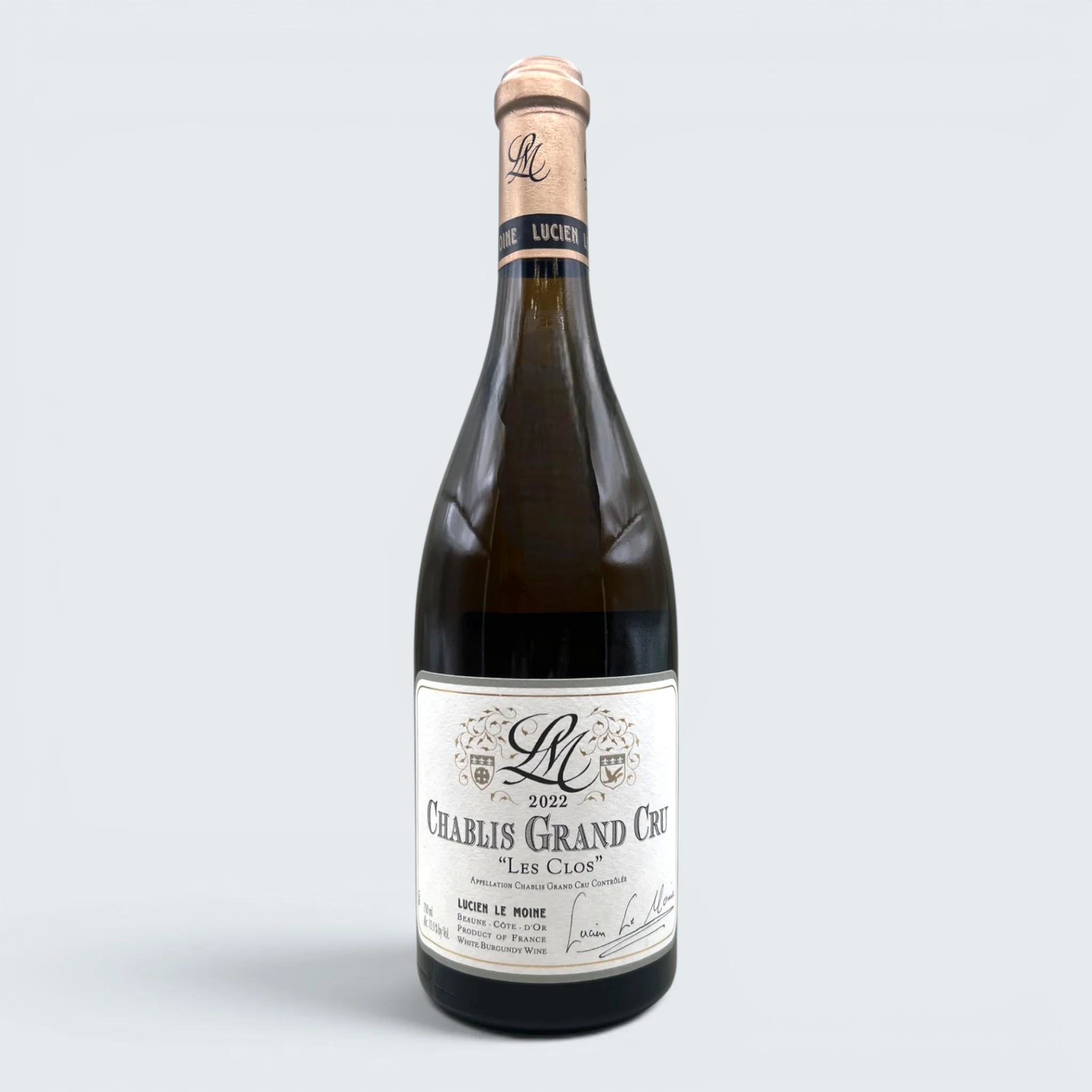 Lucien Le Moine Les Clos Grand Cru Chablis 2022 (750ml)