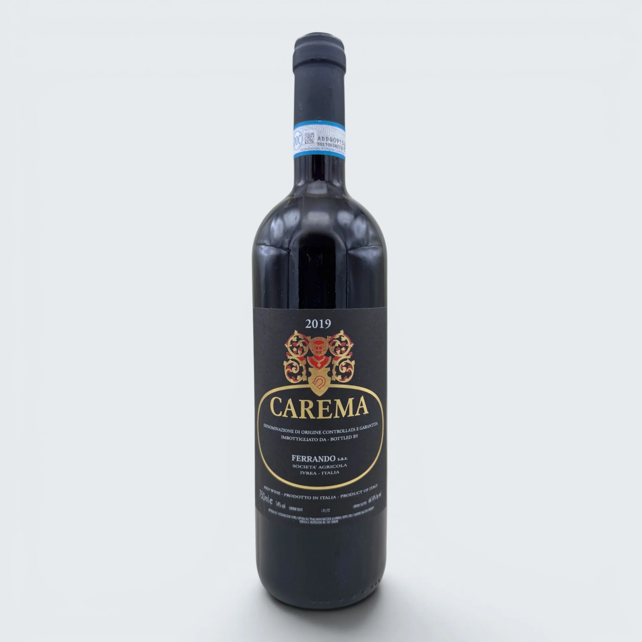 Luigi Ferrando 'Black Label' Etichetta Nera Carema 2019 (750ml)
