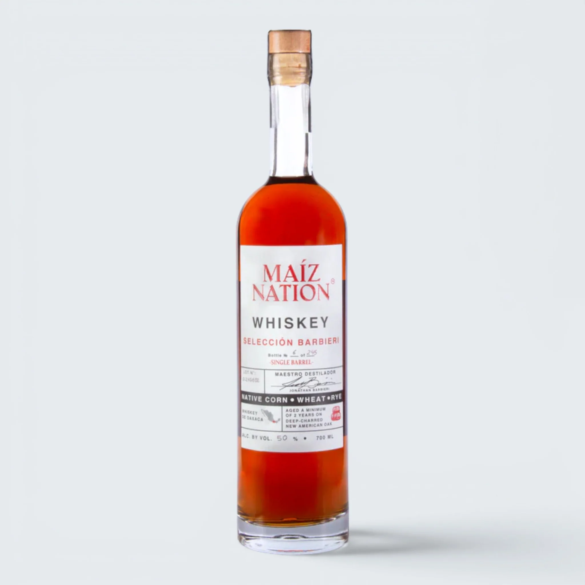 Maiz Nation Seleccion Barbieri Single Barrel Mexican Whiskey (700ml)