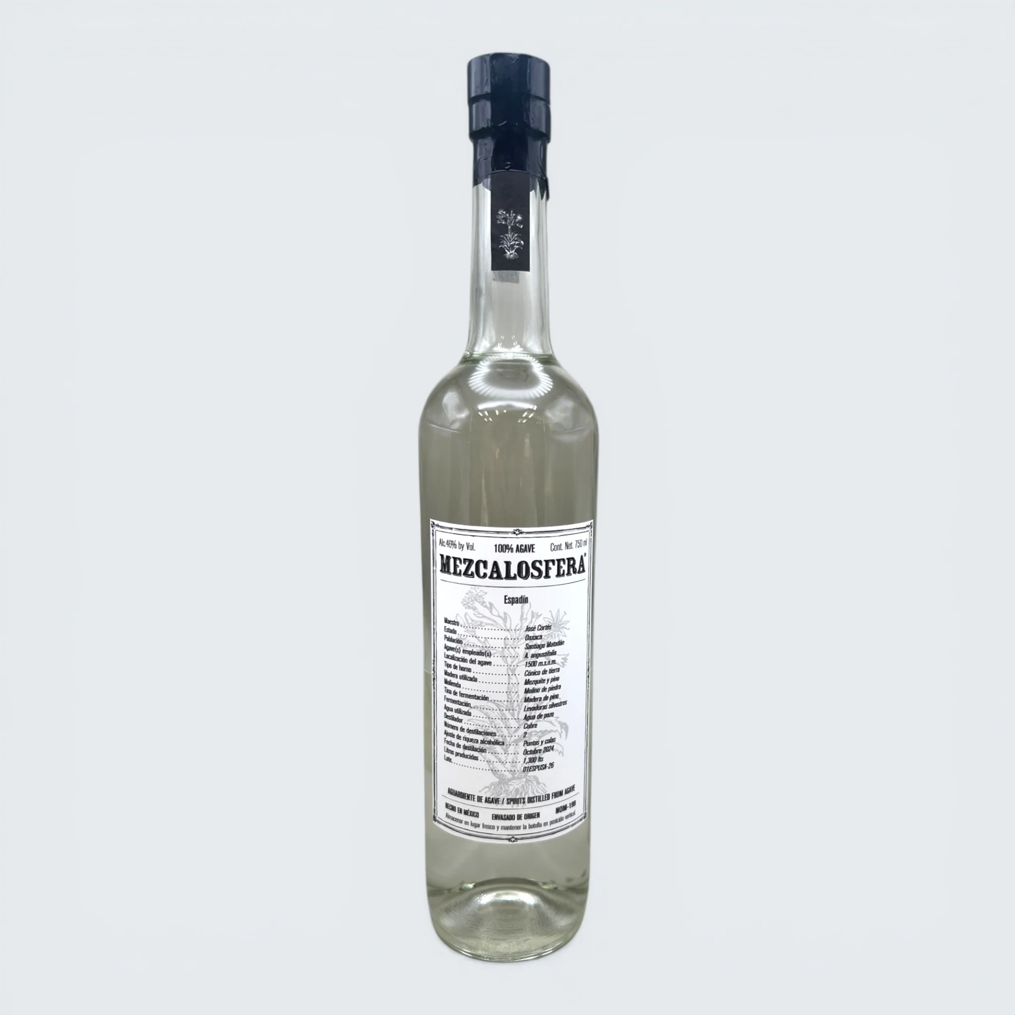 Mezcalosfera Espadin Don Jose Cortes (750ml)