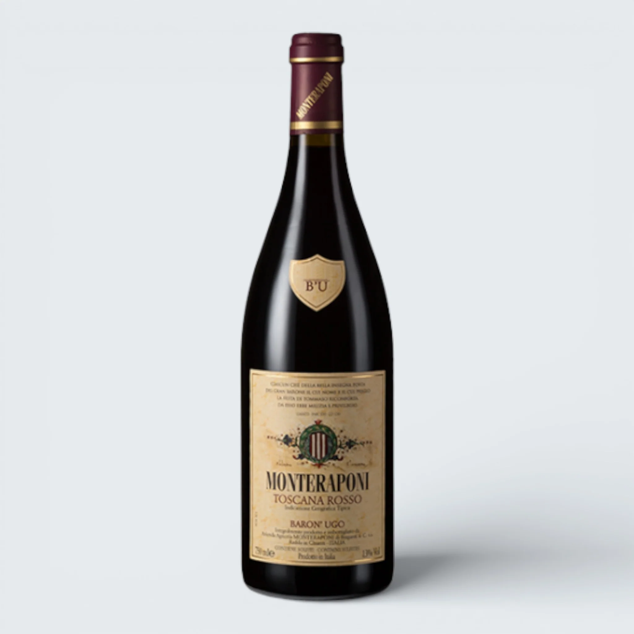 Monteraponi Baron Ugo Rosso Igt 2019 (750ml)