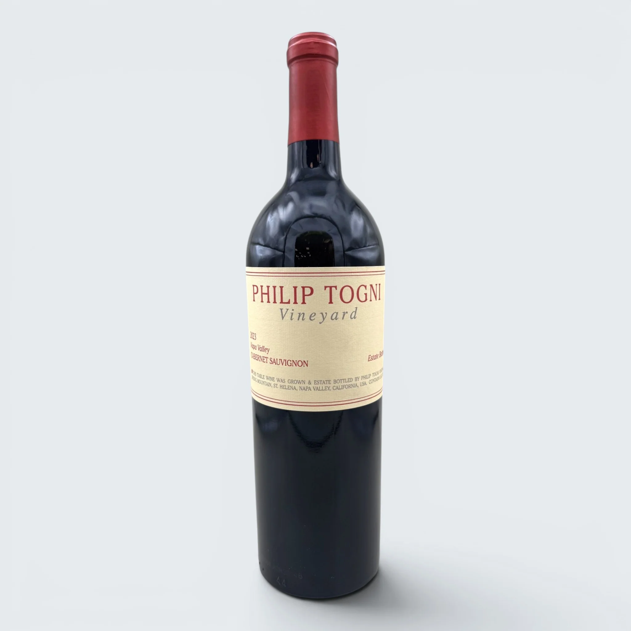 Philip Togni Vineyard Estate Cabernet Sauvignon Napa Valley 2023 (750ml)