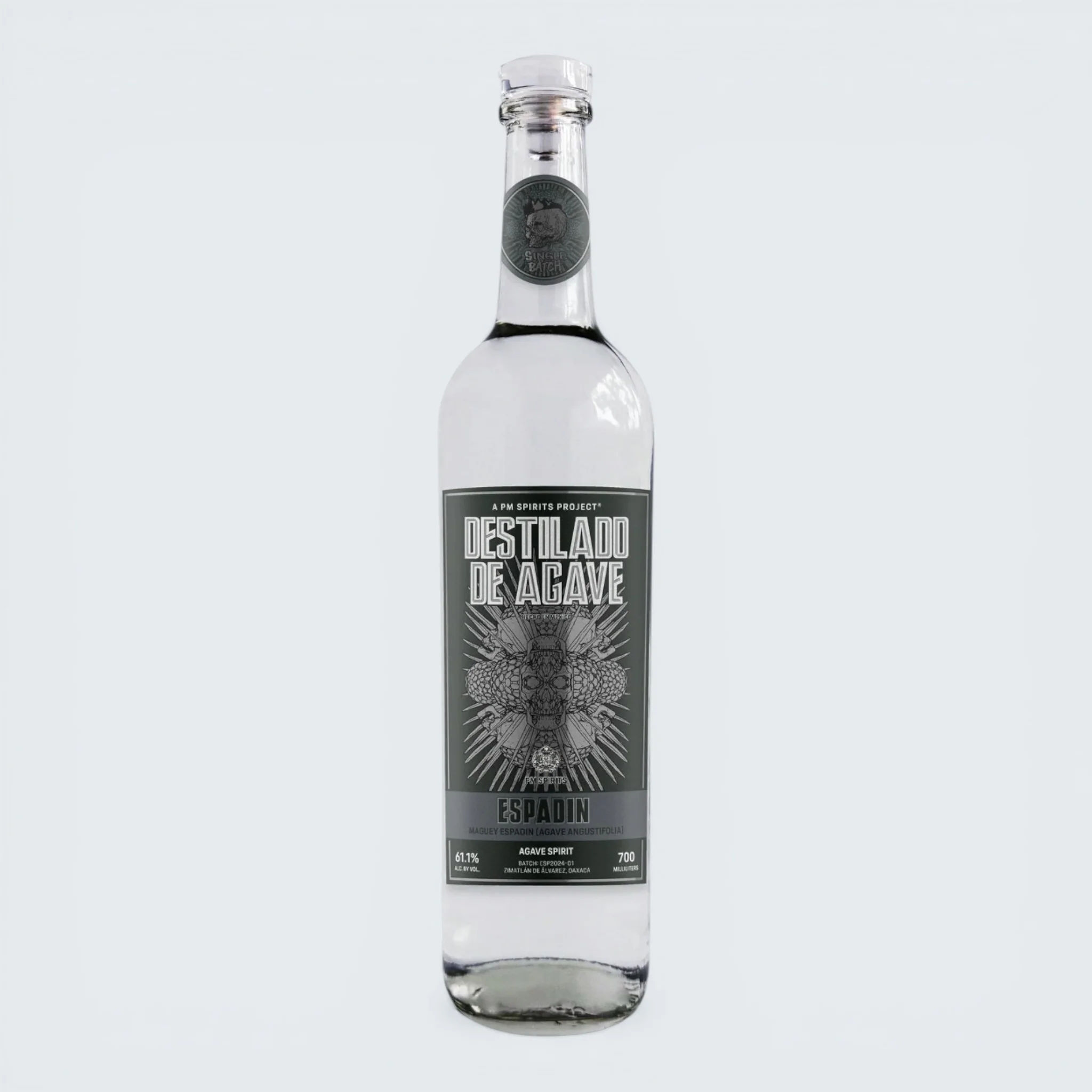 PM Spirits Project Destilado de Agave Espadin (700ml)