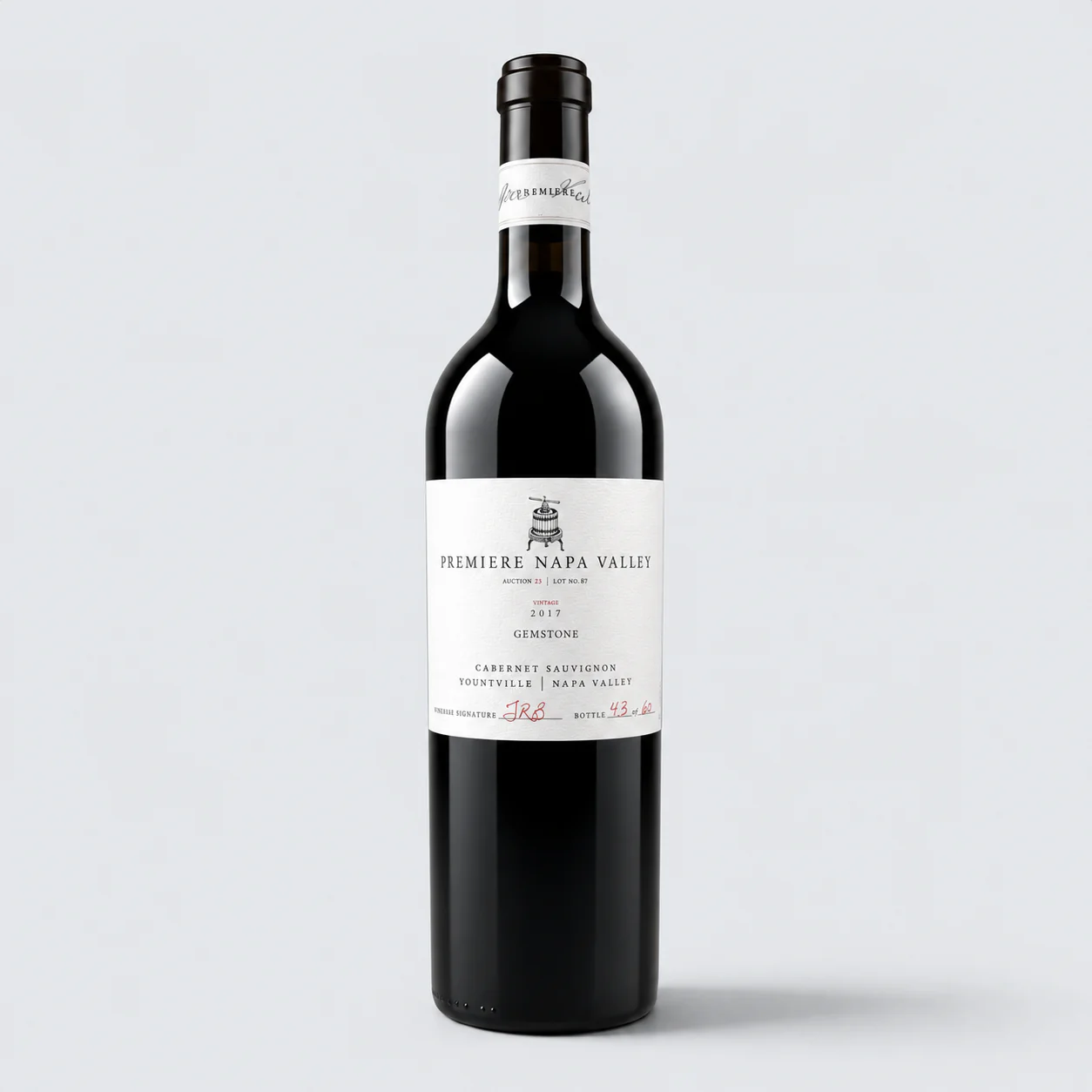 Premiere Napa Valley + Pogo's Gemstone Cabernet Sauvignon 2017 (750ml)