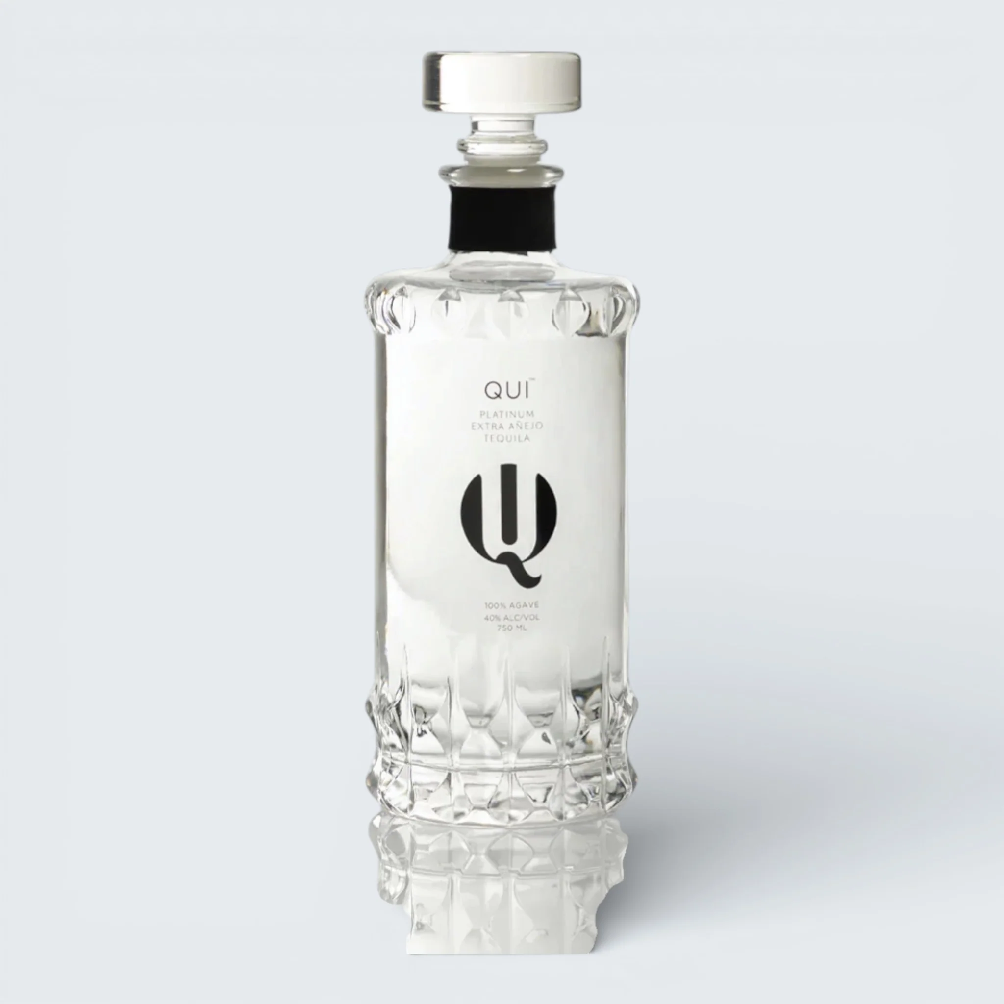 Qui Tequila Platinum Extra Anejo Cristalino (750ml)