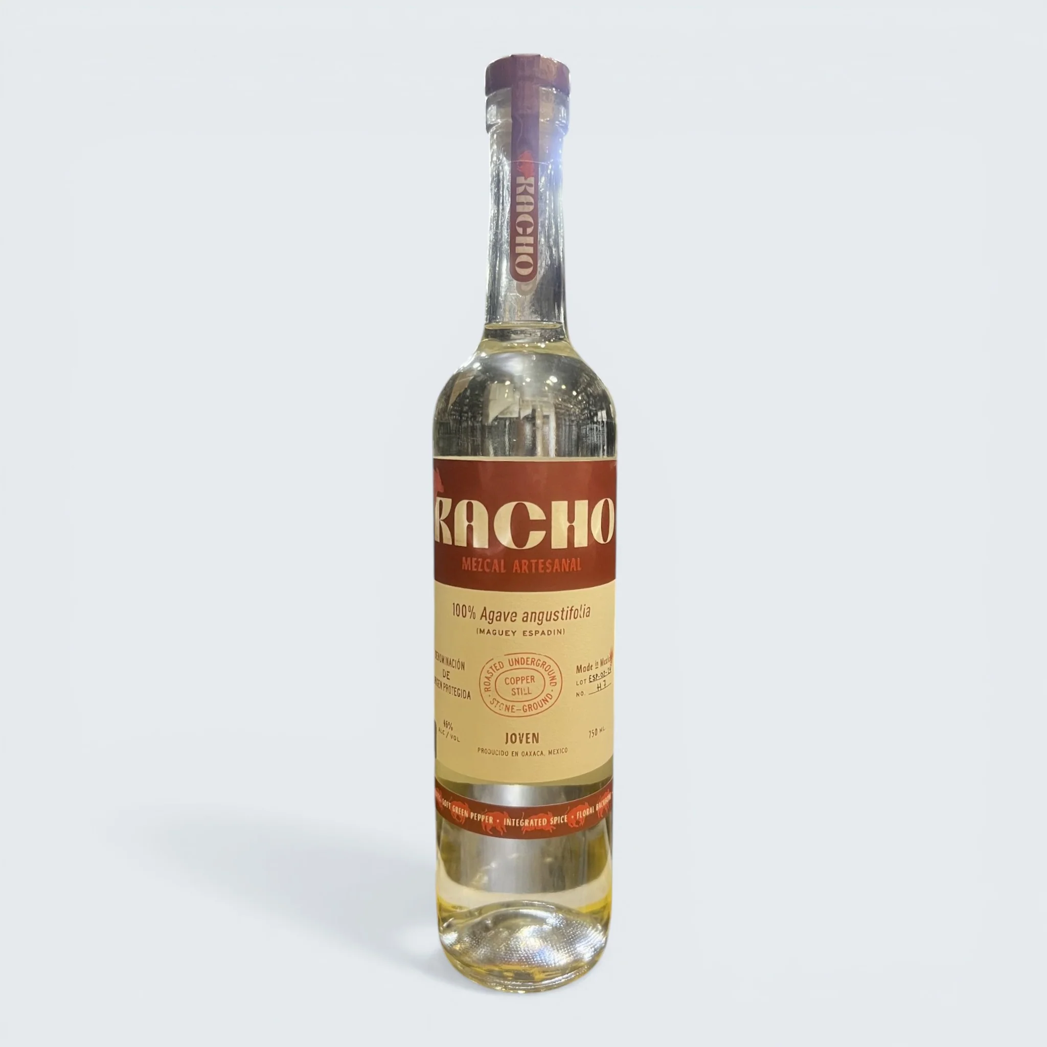 Racho Mezcal Artesanal Joven (750ml)
