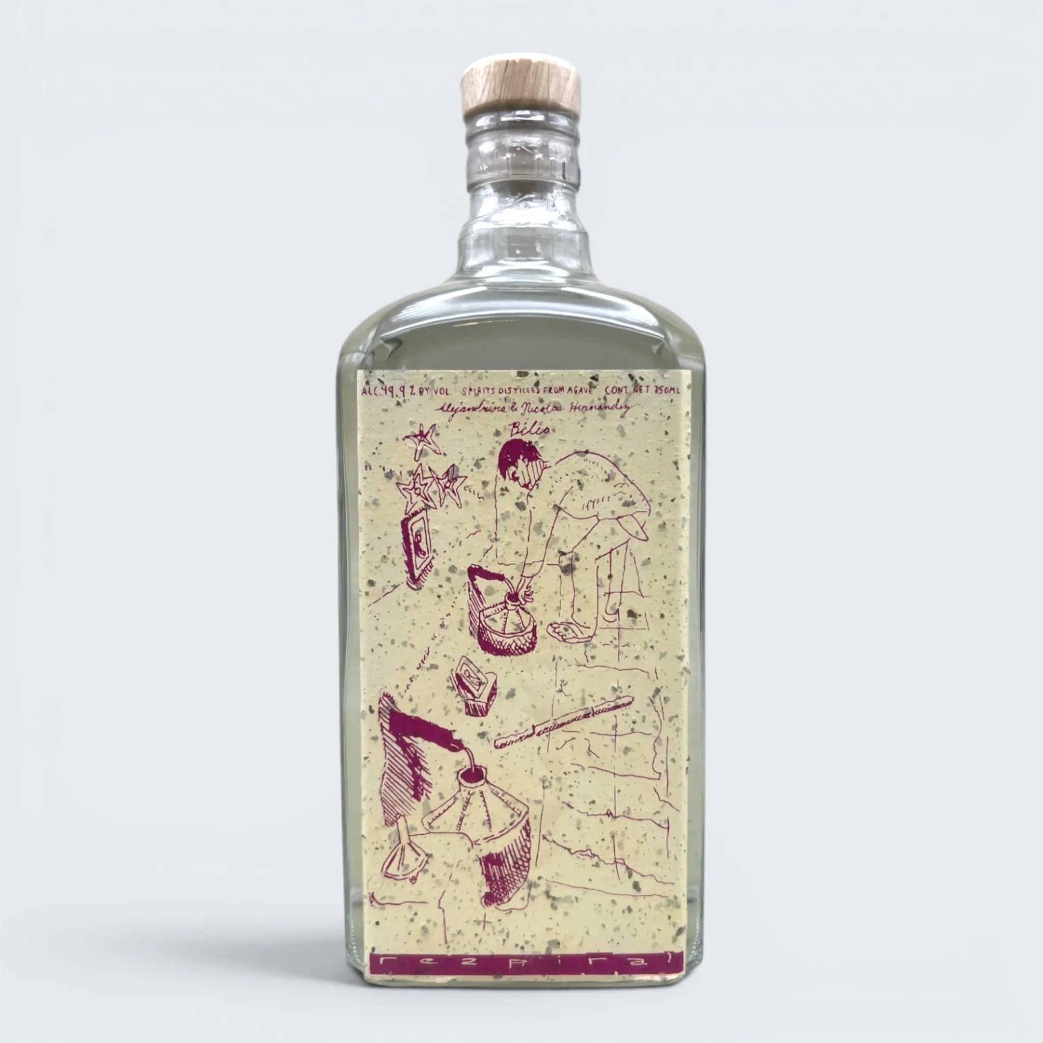 Rezpiral Destilado de Agave Series 9 Billia Alejandrina & Nicholas Hernandez (750ml)