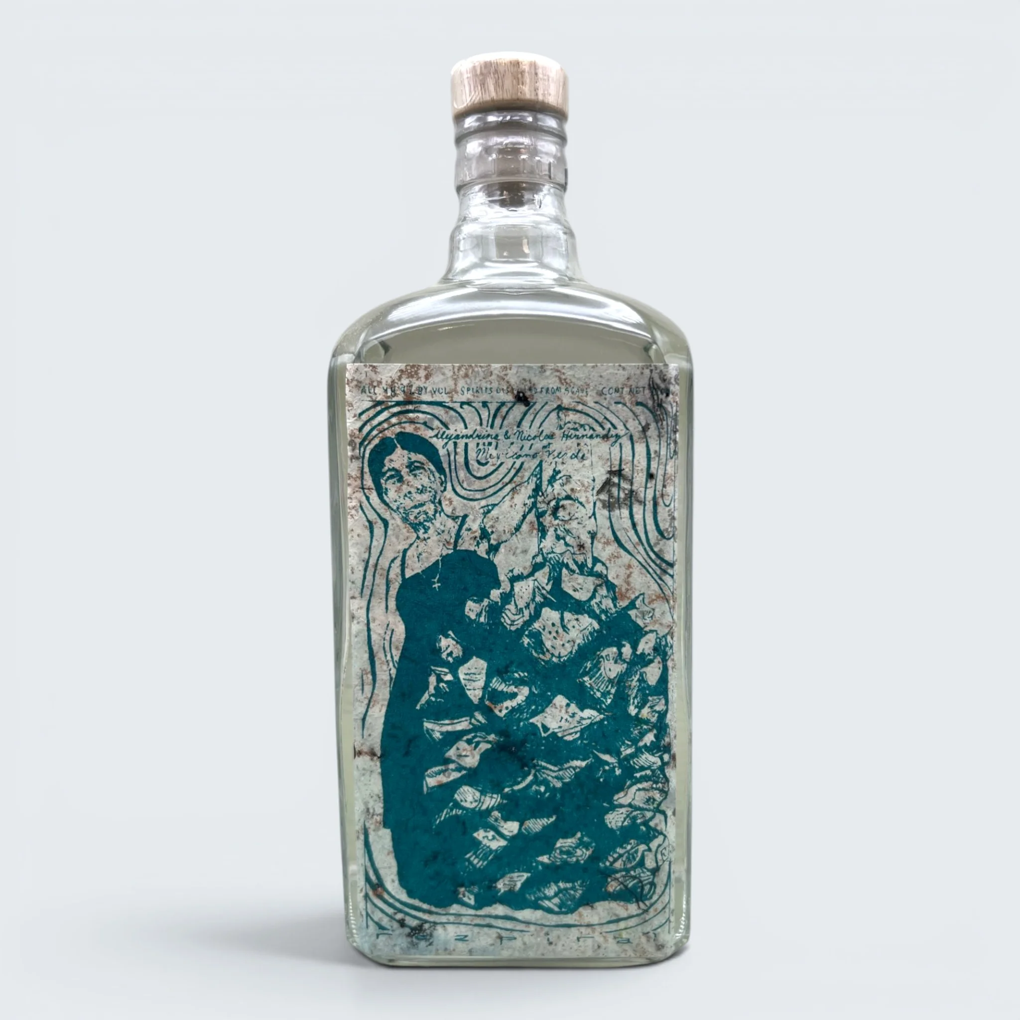 Rezpiral Destilado de Agave Series 9 Jabali Alejandrina & Nicholas Hernandez (750ml)