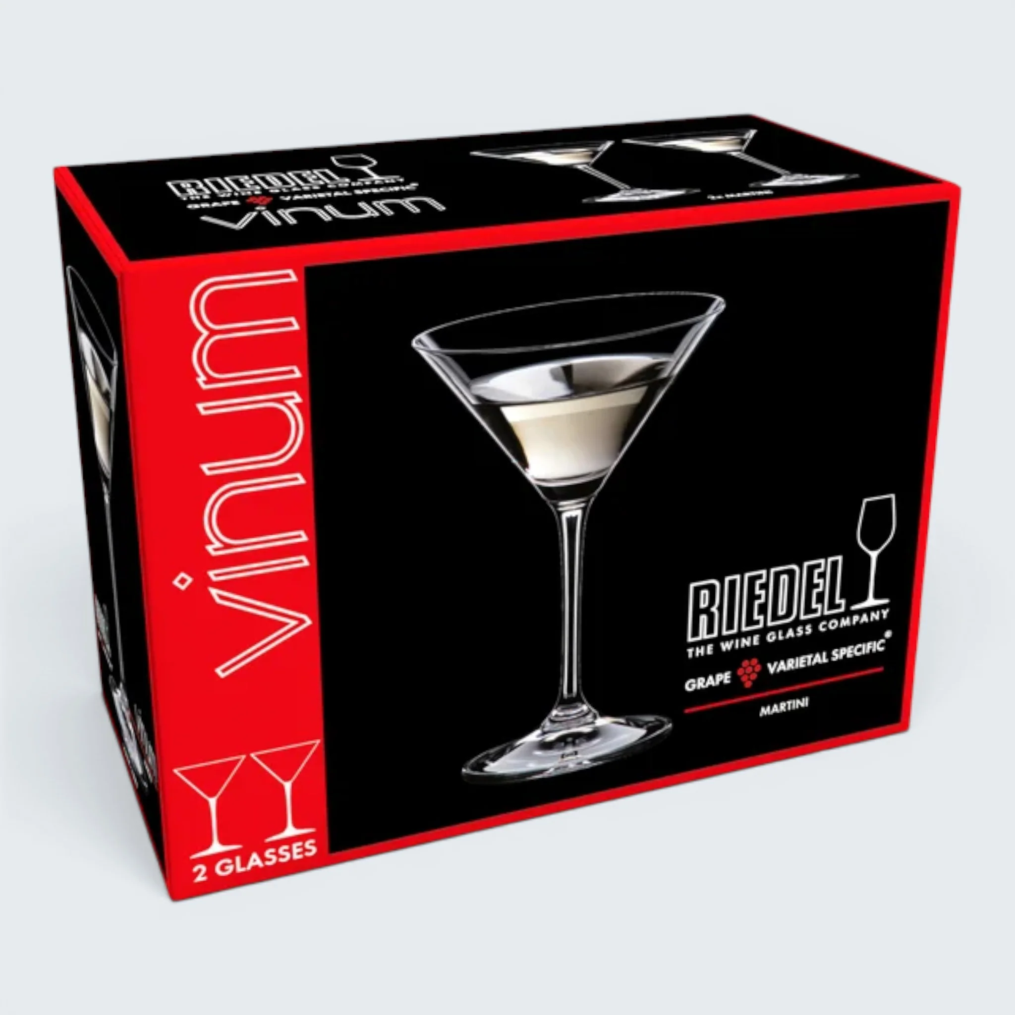 Riedel Vinum Martini 2pk Glasses