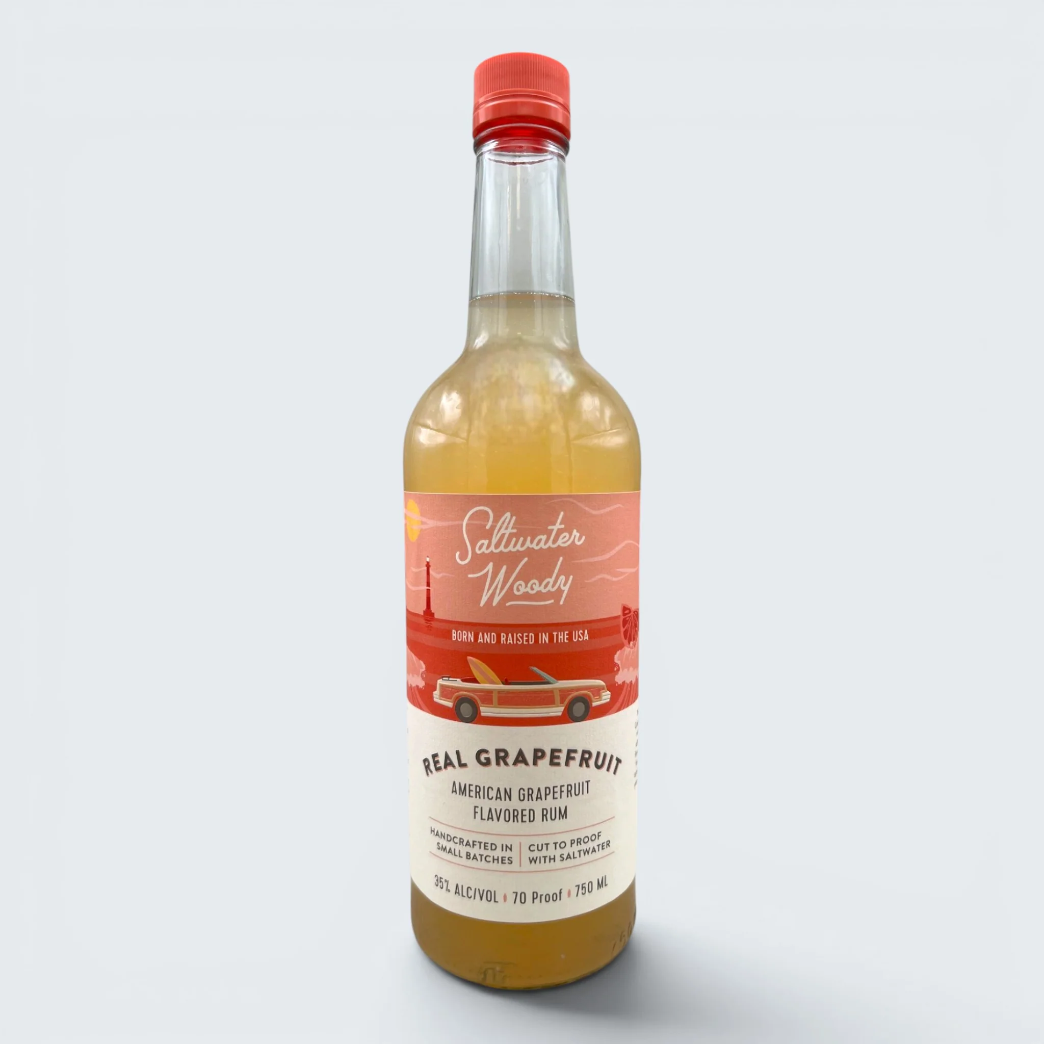 Saltwater Woody Grapefruit Rum (750ml)