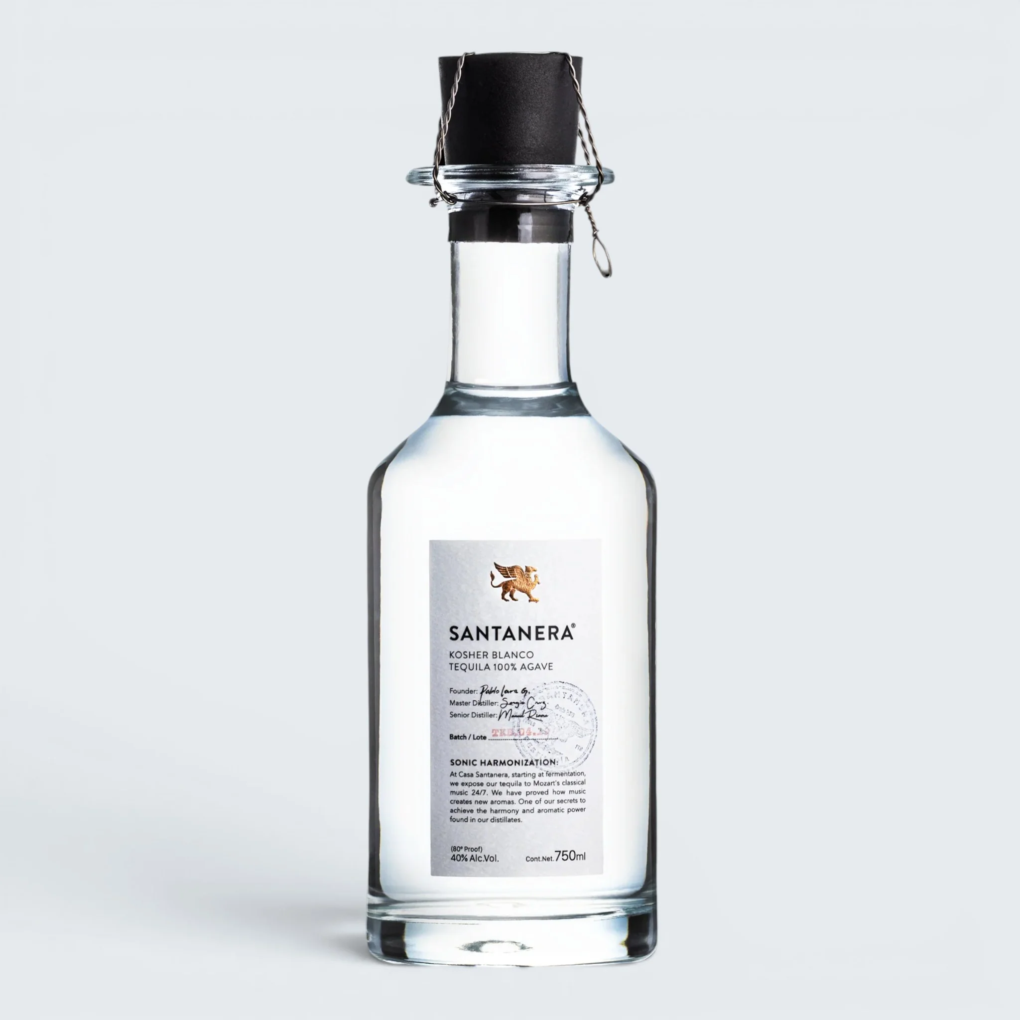 Santanera Kosher Tequila Blanco (750ml)
