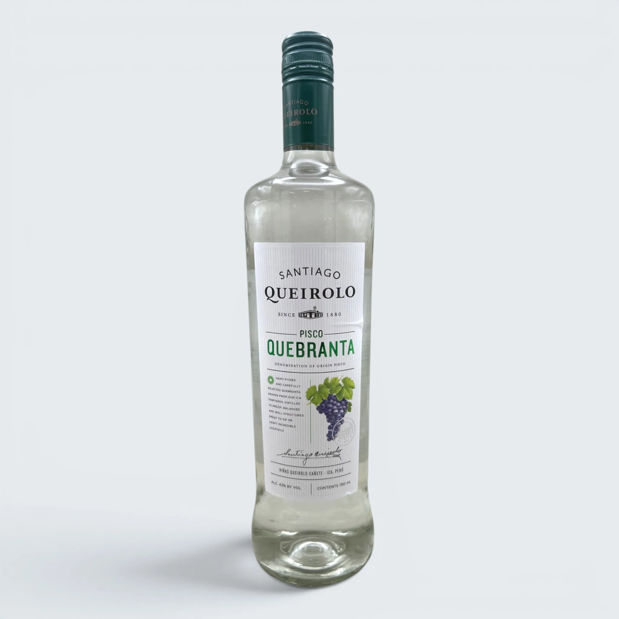 Santiago Queirolo Pisco Quebranta (750ml)