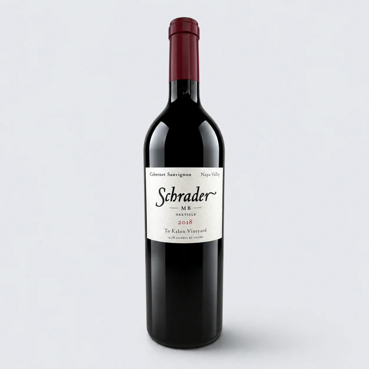 Schrader To Kalon MB Cabernet Sauvignon Oakville Napa Valley 2018 (750ml)