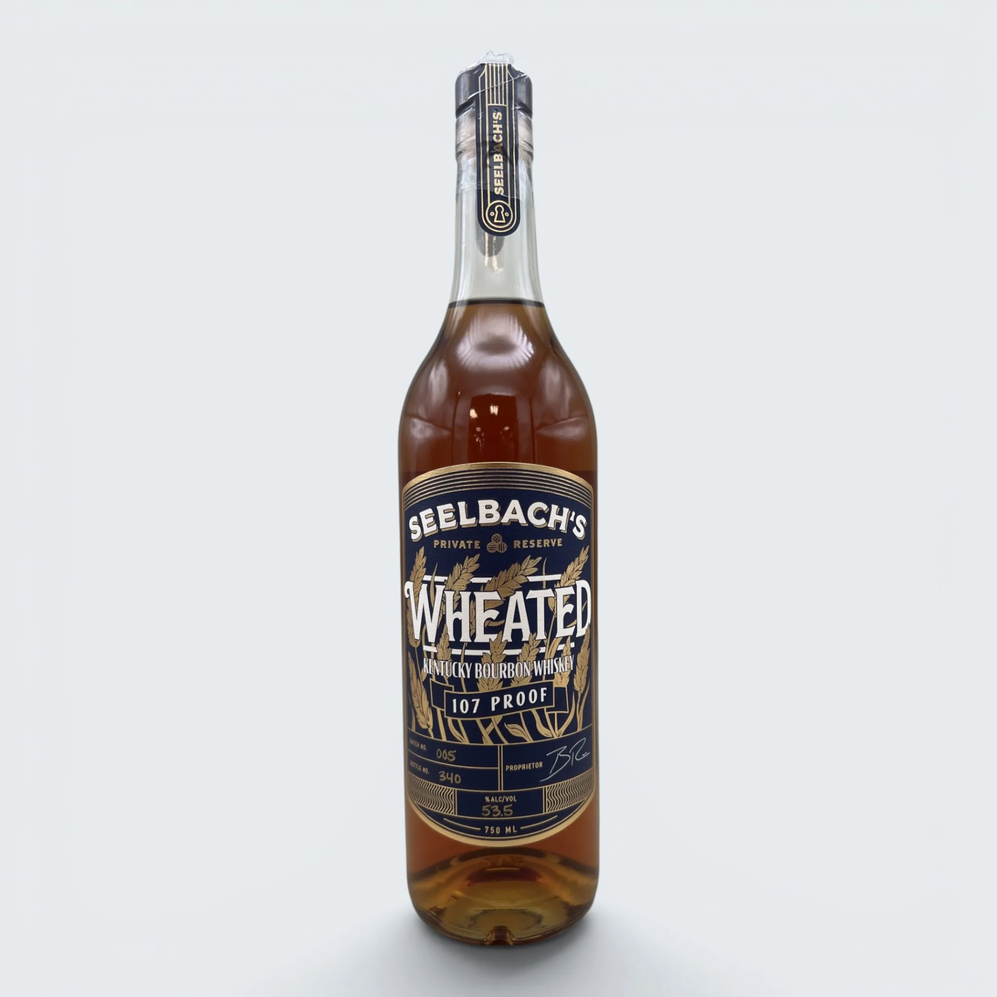 Seelbach's Wheated Kentucky Bourbon Whiskey 107 Proof (750ml)