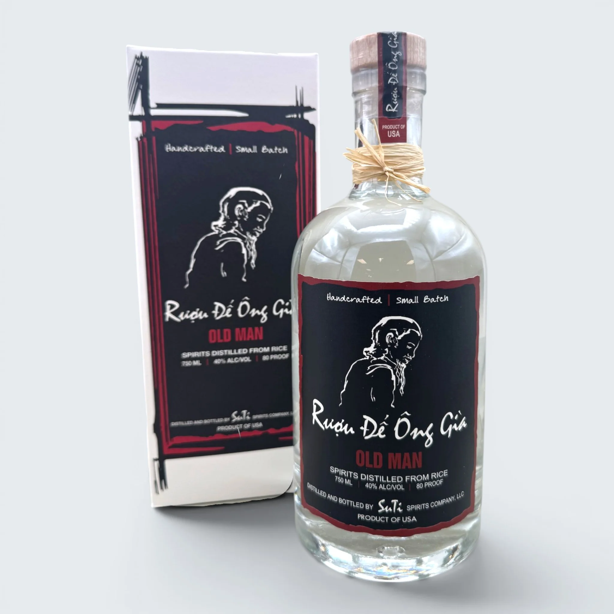 SuTi Old Man Ruou De Ong Gia Vietnamese Style Rice Spirit (750ml)