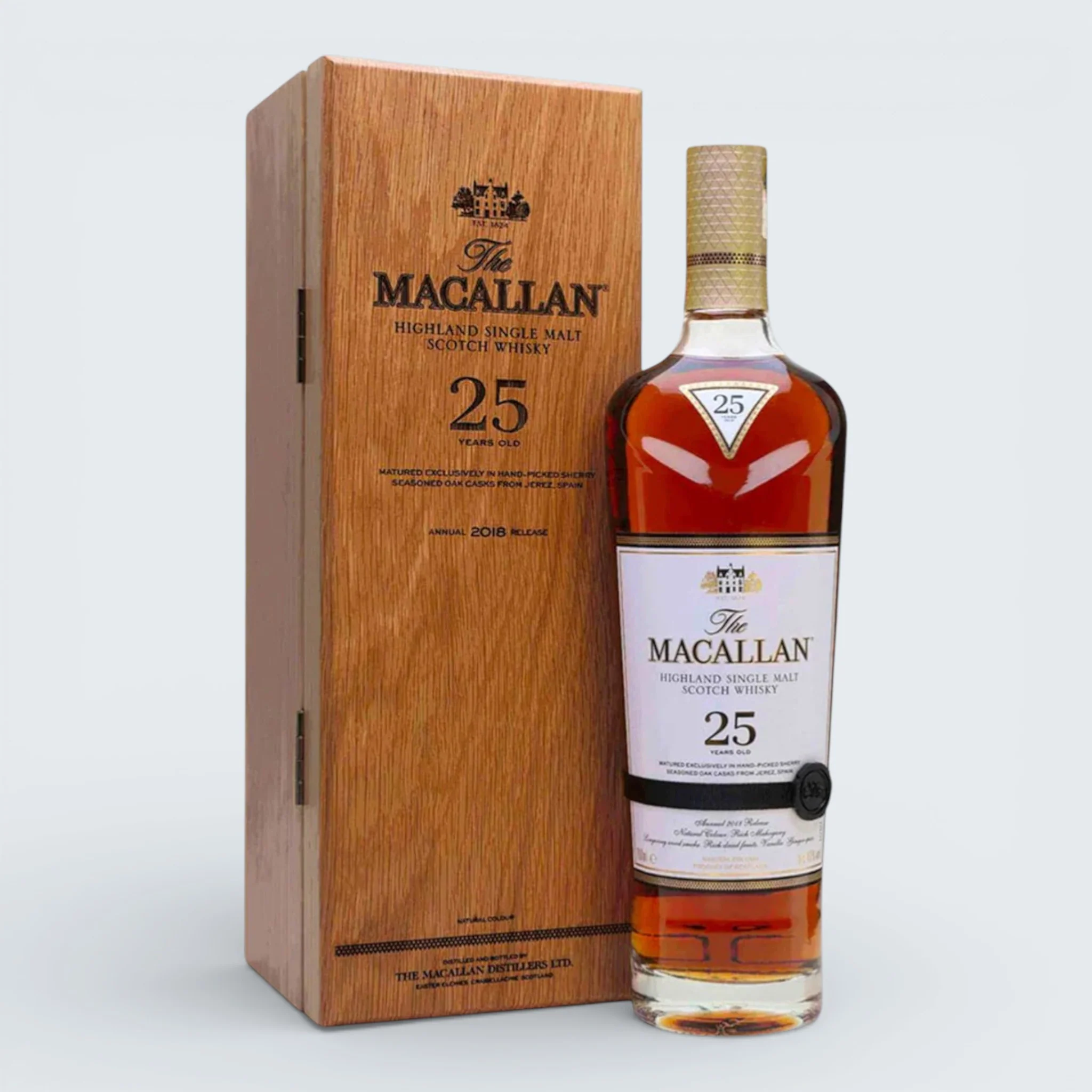 The Macallan 25 Year Highland Single Malt Scotch (750ml)