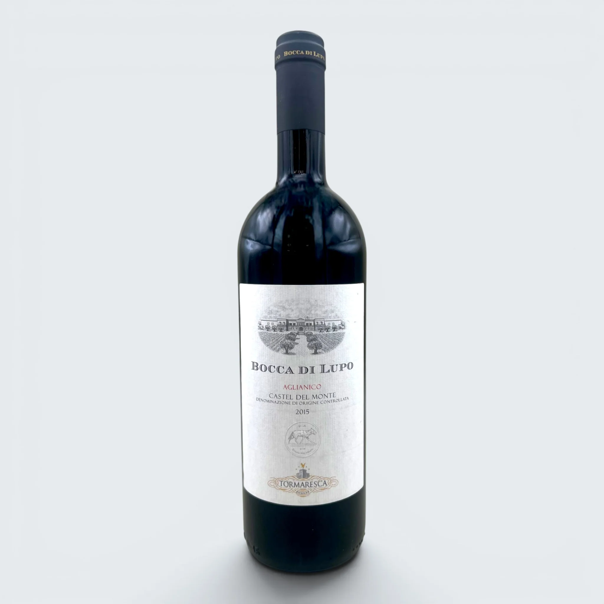 Tormaresca Bocca Di Lupo Aglianico Castel Del Monte D.O.C. 2015 (750ml)