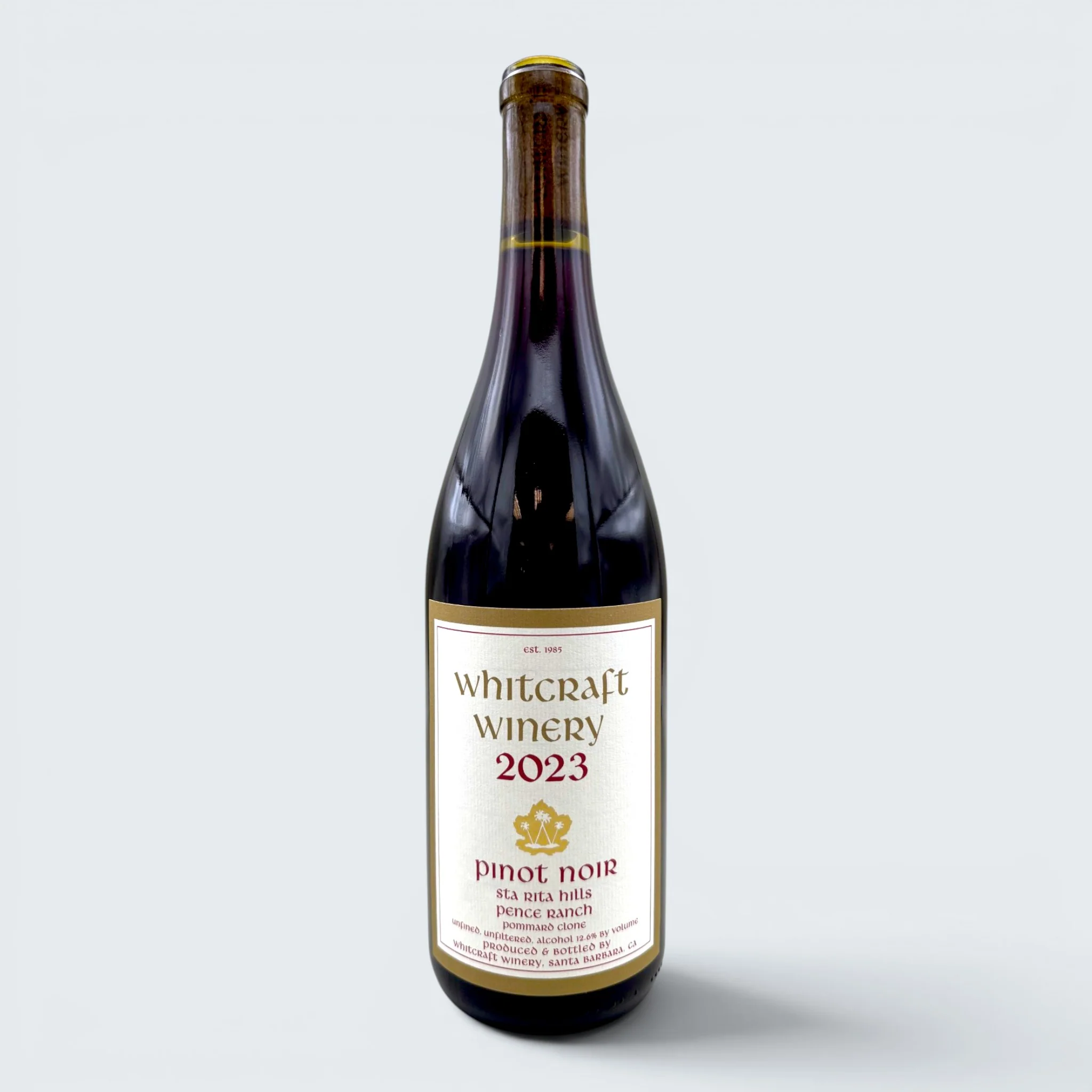 Whitcraft Pinot Noir "Pence Ranch" Pommard Clone Santa Rita Hills 2023 (750ml)