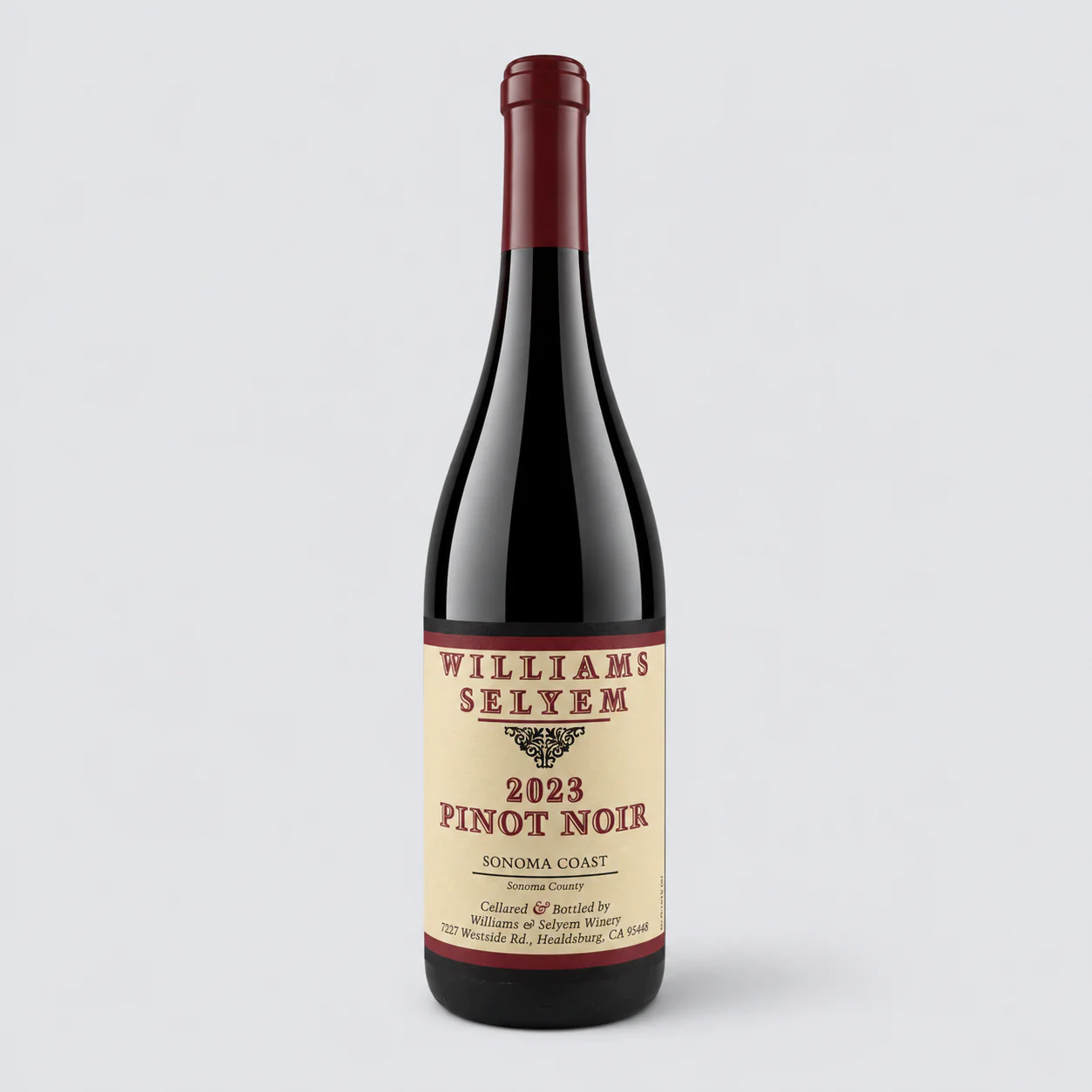 Williams Selyem Pinot Noir Sonoma Coast 2023 (750ml)